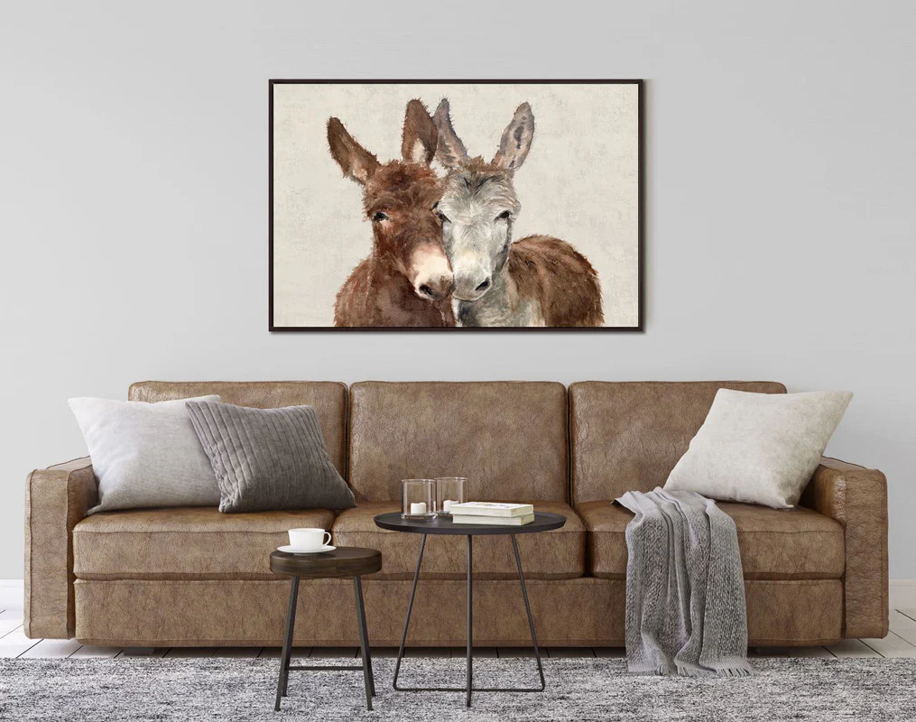 Bonnie and Clyde Wall Art - Brown/White - 46 X 31 - Image 2