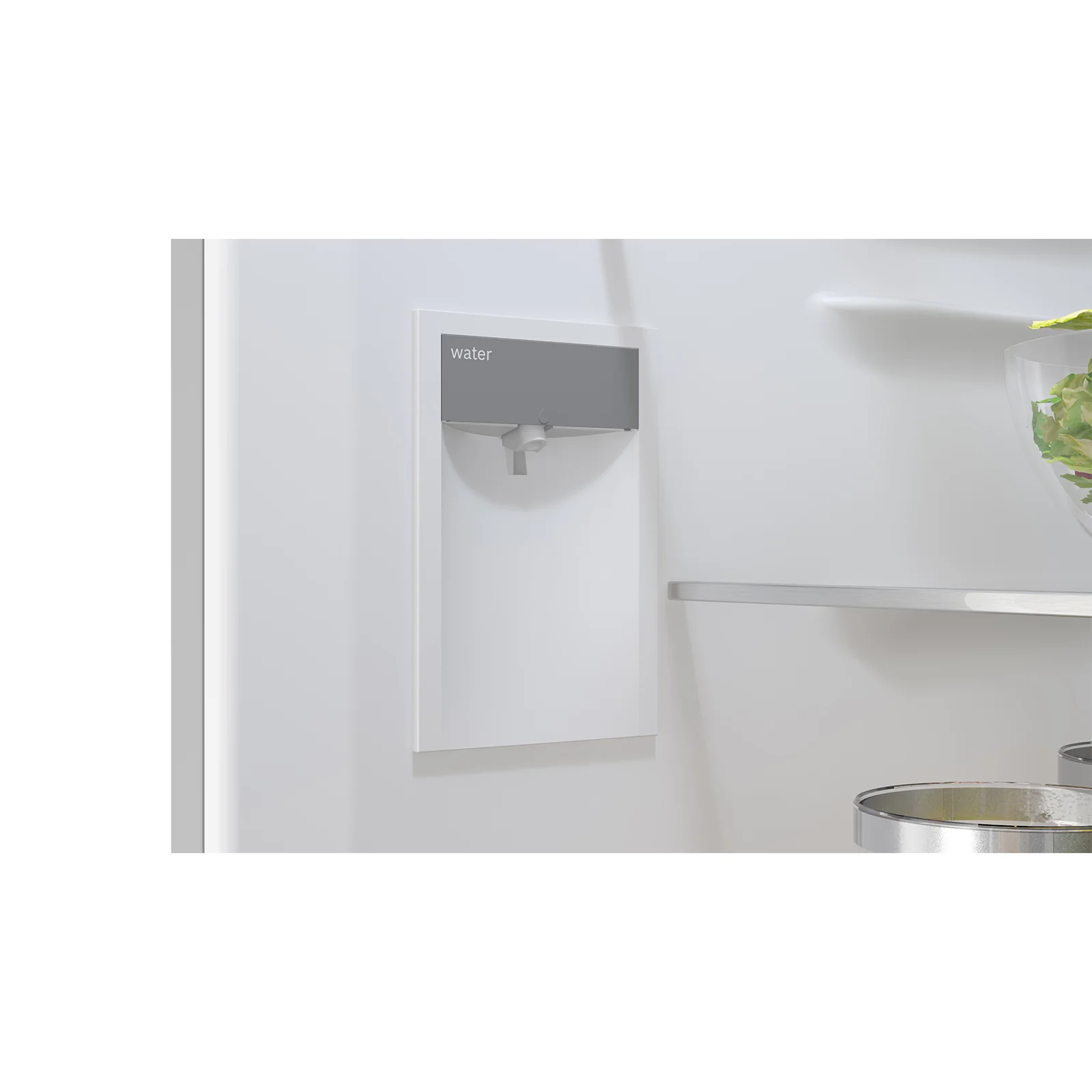 Bosch 24" 12.8 Cu. Ft. Stainless Steel Smart Counter-Depth Bottom-Freezer Refrigerator with Home Connect  - B24CB80ESS - Image 6