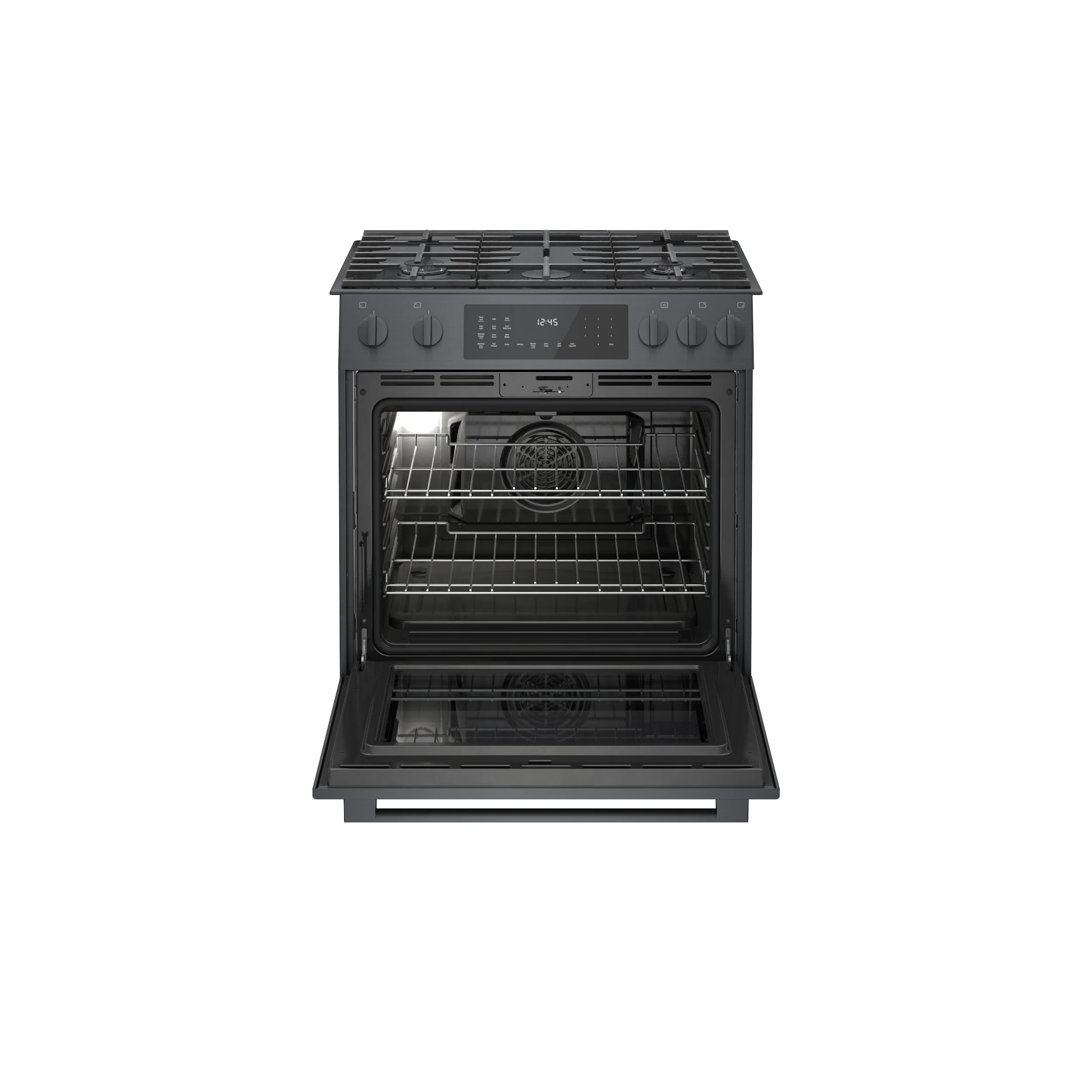 Bosch 30" Black Stainless Steel Full Gas Slide-In Range - HGI8046UC - Image 3