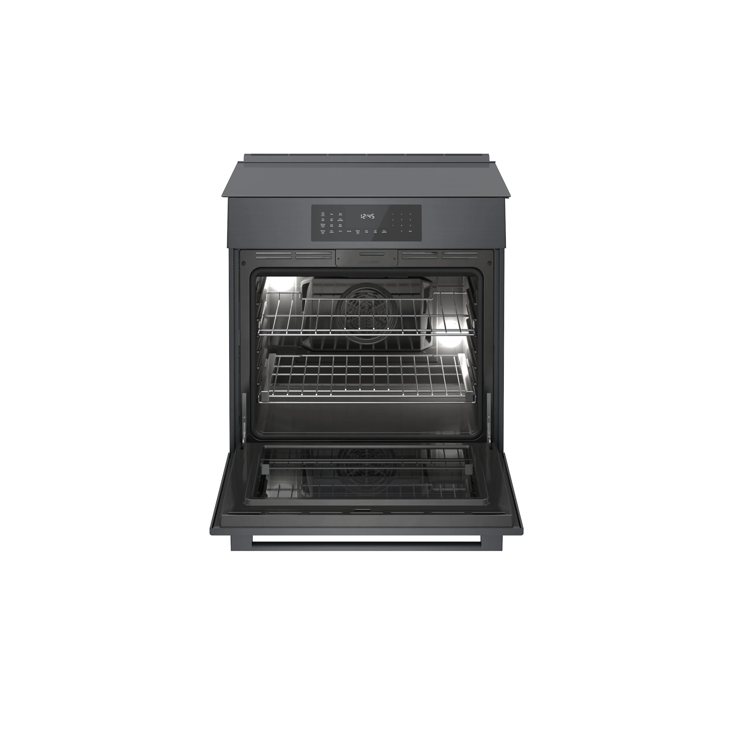 Bosch 30" Black Stainless Steel Induction Slide-In Range - HII8046C - Image 3