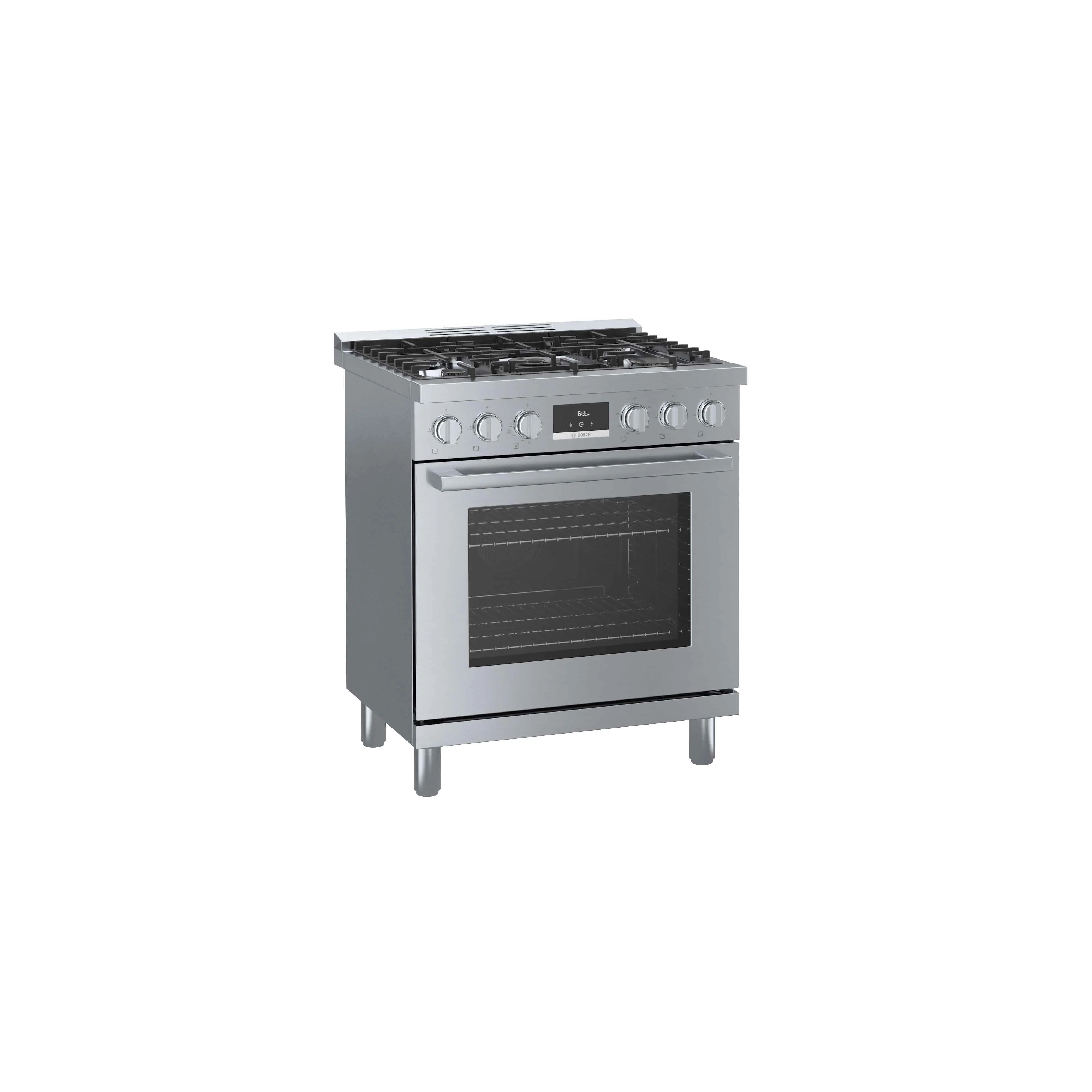 Bosch 30" Industrial Style Gas Range Stainless Steel - HGS8055UC - Image 9