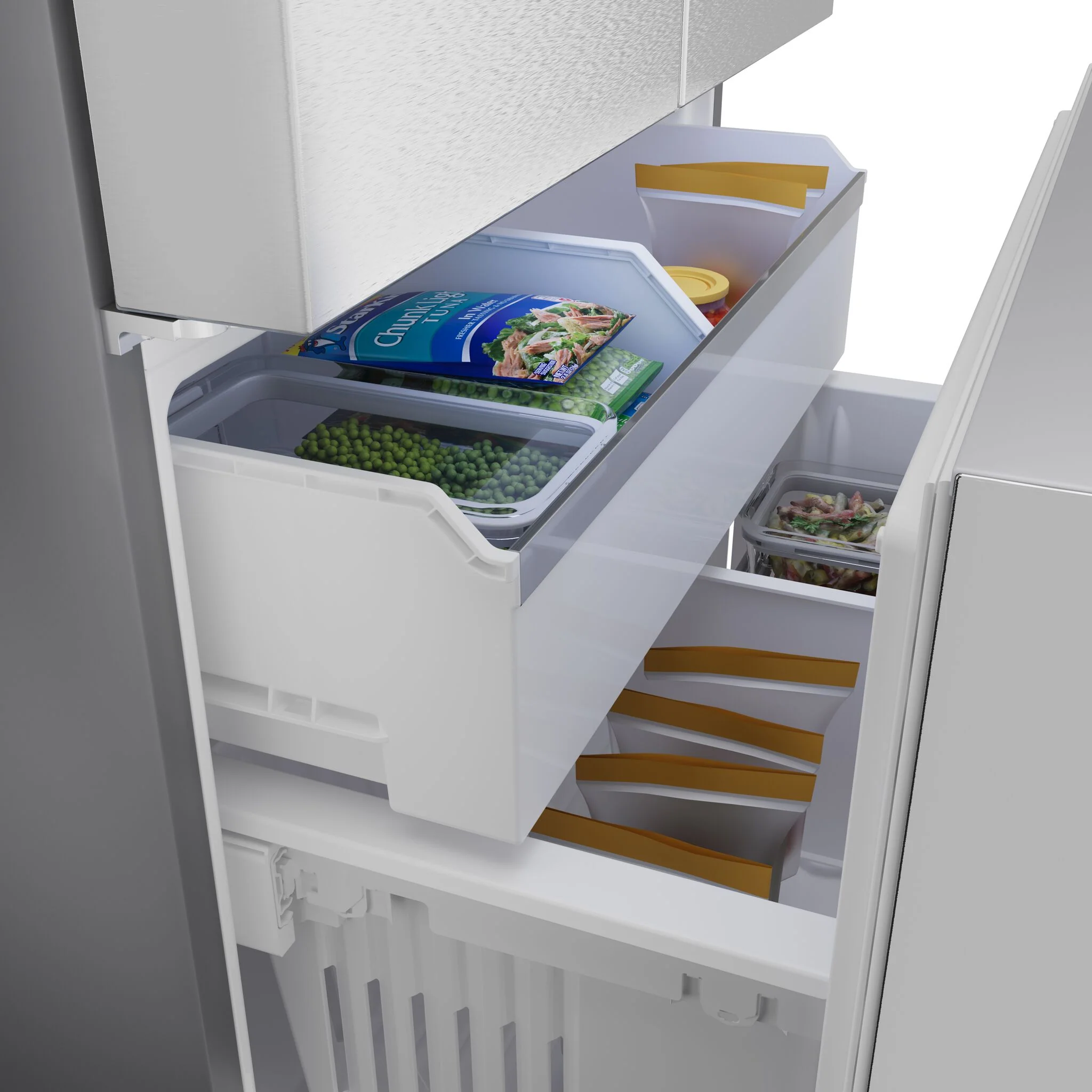 Bosch 36" 21.6 Cu. Ft. Stainless Steel French Door Refrigerator - B36CD52SNS - Image 11