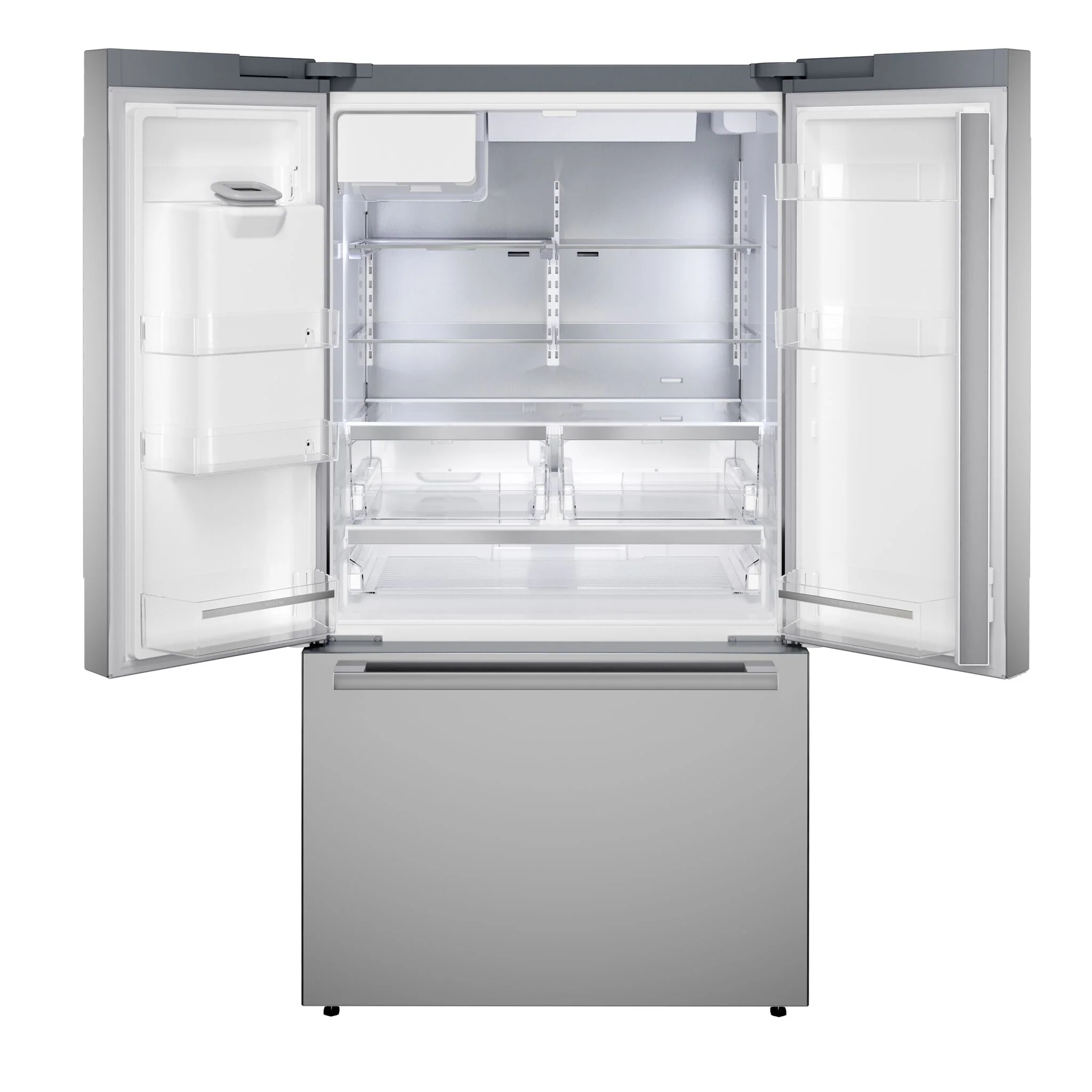 Bosch 36" 26.0 Cu. Ft. Stainless Steel Counter-Depth French Door Refrigerator - B36FD52SNS - Image 4