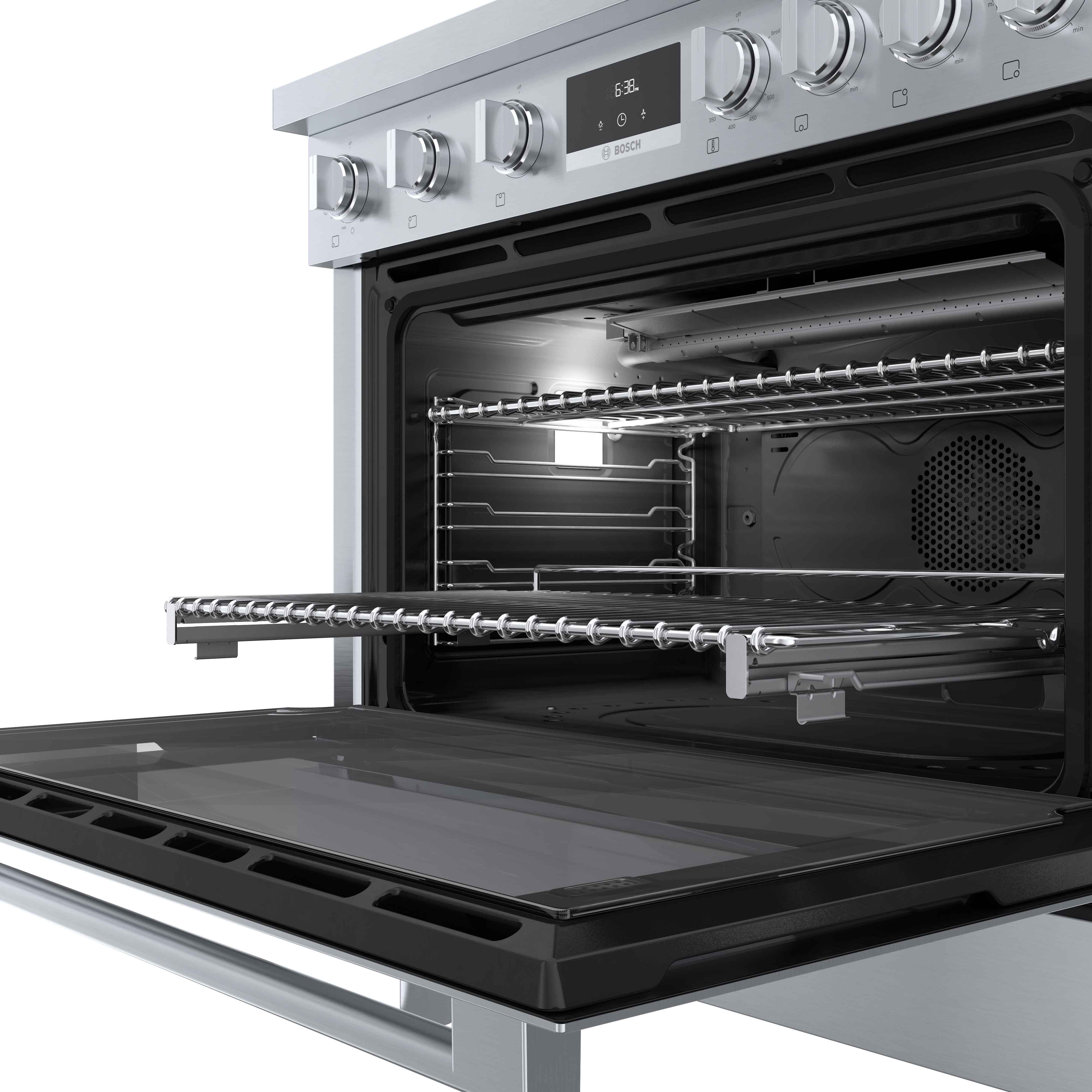 Bosch 36" Industrial Style Gas Range Stainless Steel - HGS8655UC - Image 9
