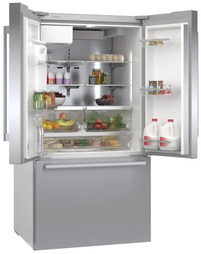 Bosch 36" 26 Cu. Ft. Stainless Steel French Door Refrigerator - B36FD50SNS - Image 4