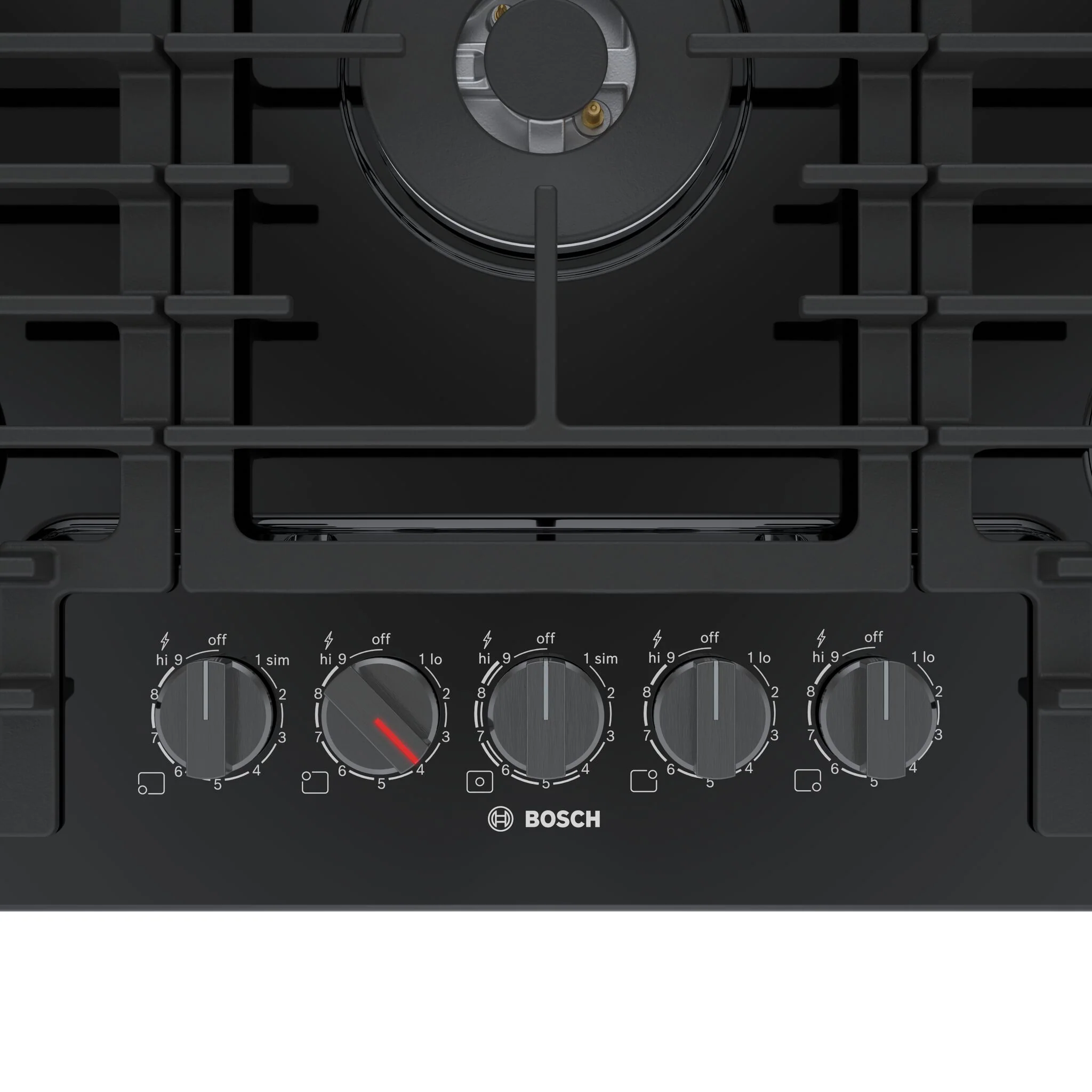 Bosch Black 30" 800 Series Gas Cooktop - NGM8049UC - Image 2