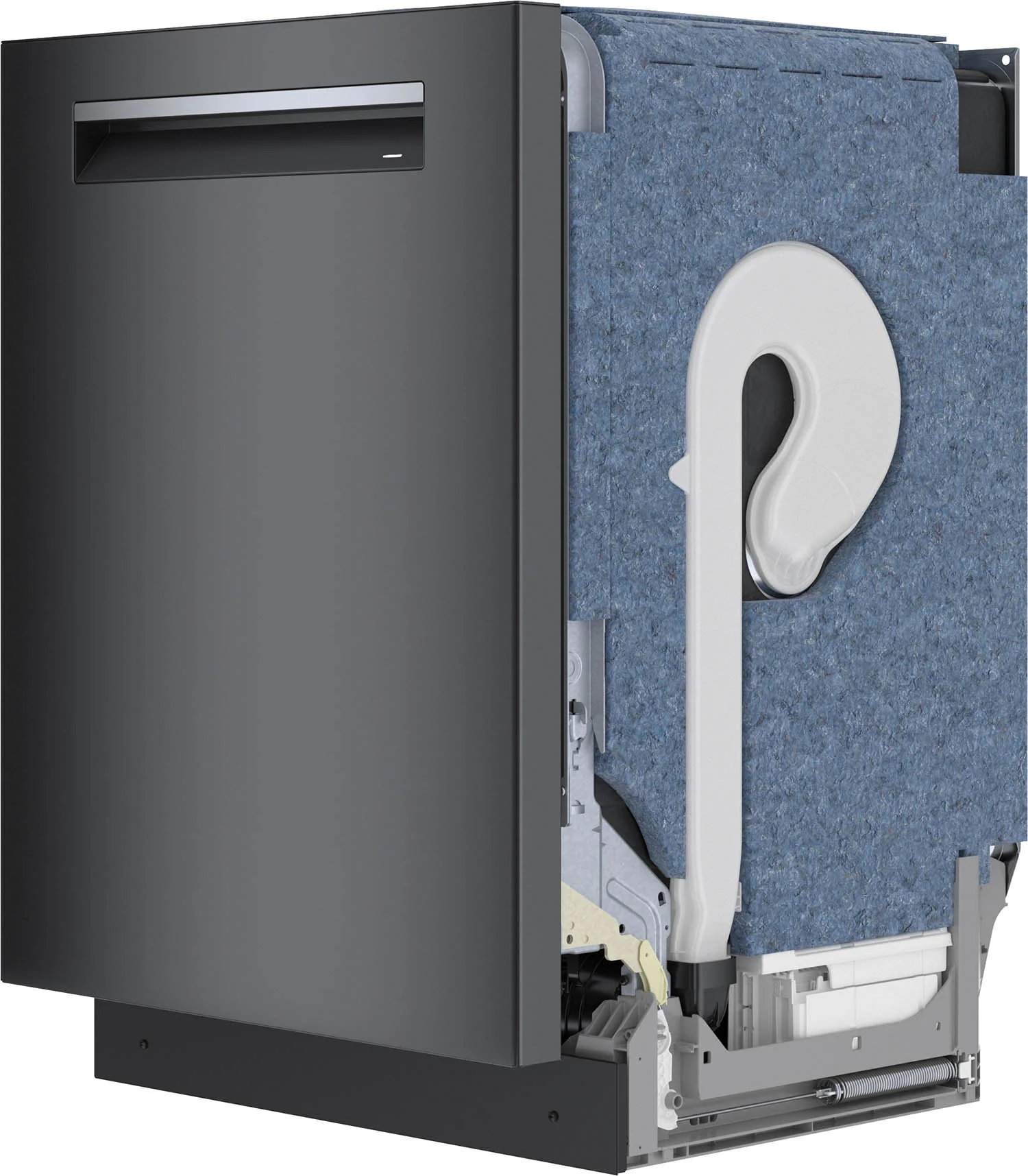 Bosch Black Stainless Steel 24" Smart Dishwasher with Home Connect, Third Rack - SHP78CM4N - Image 2