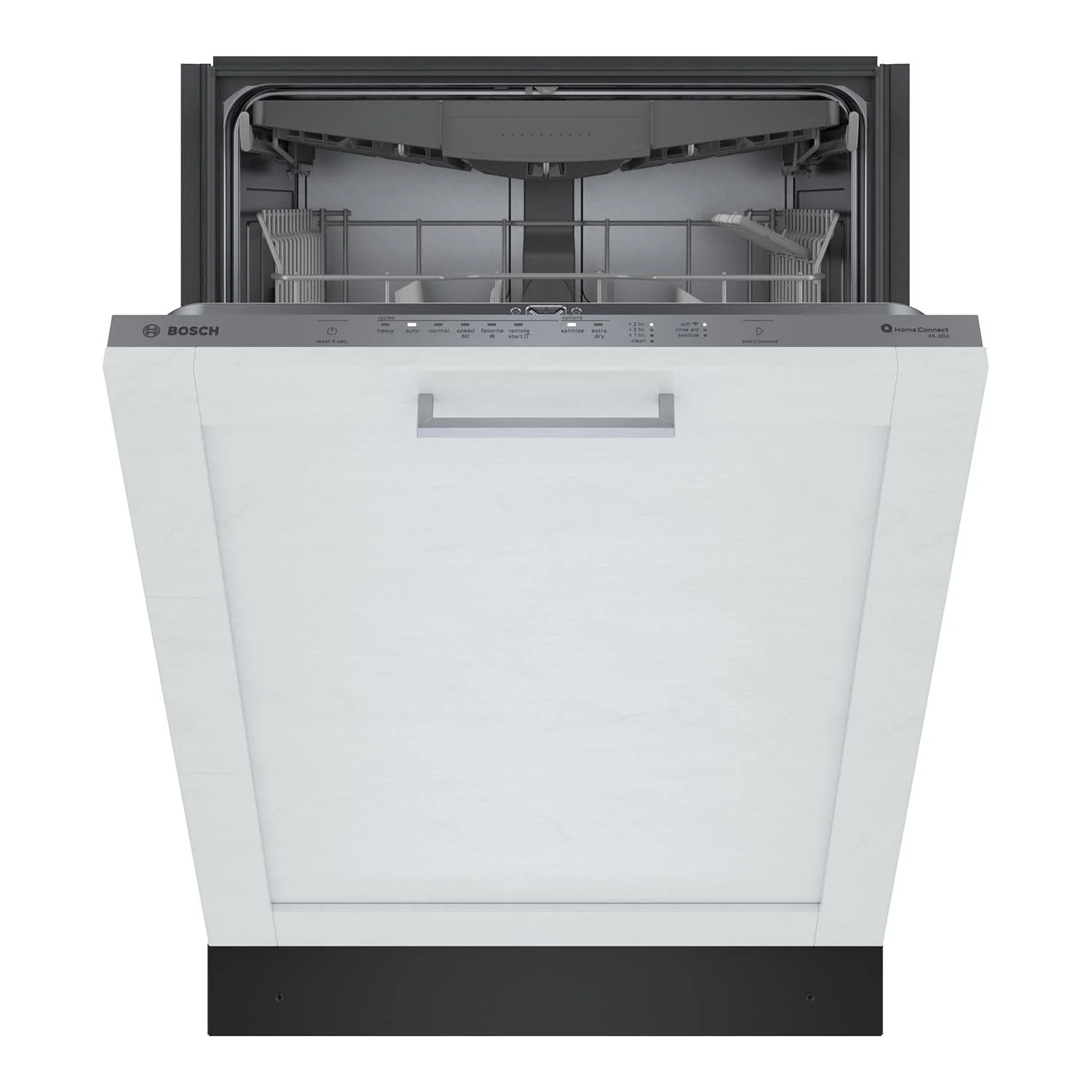 Bosch Custom Panel 24" Smart Dishwasher with Home Connect, Third Rack - SHV53CM3N - Image 4