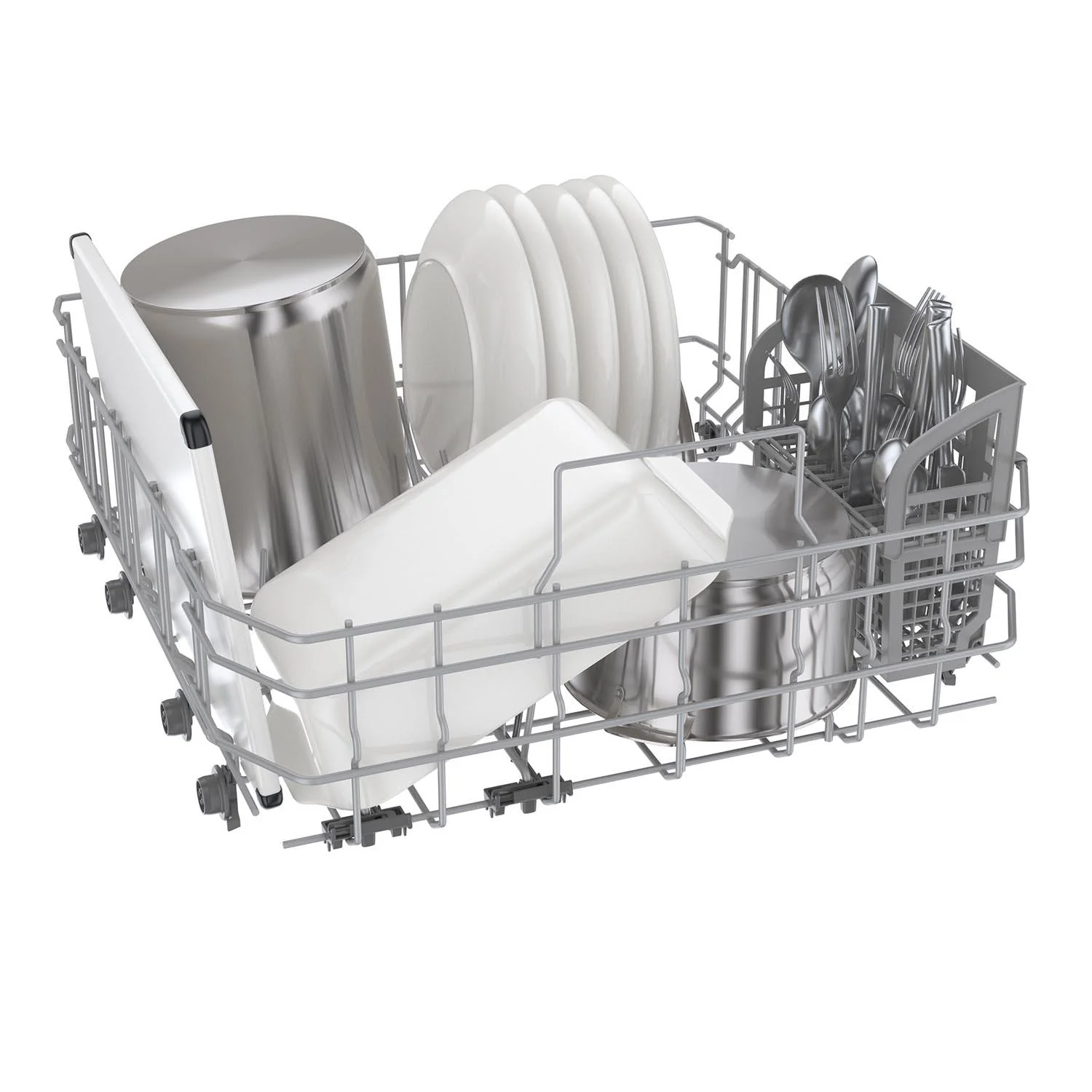 Bosch Custom Panel 24" Smart Dishwasher with Home Connect, Third Rack - SHV53CM3N - Image 8