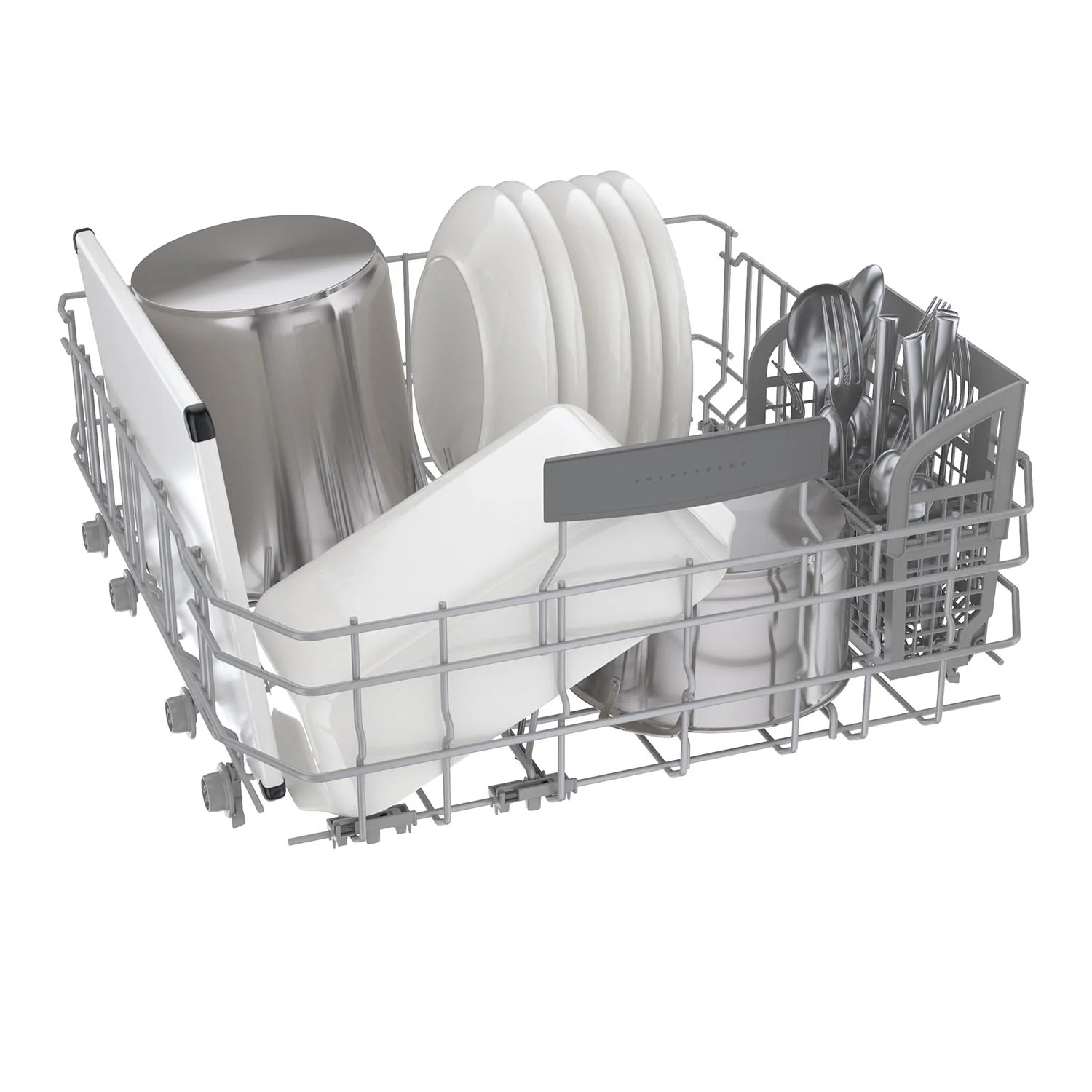 Bosch Custom Panel 24" Smart Dishwasher with Home Connect, Third Rack - SHV78CM3N - Image 8