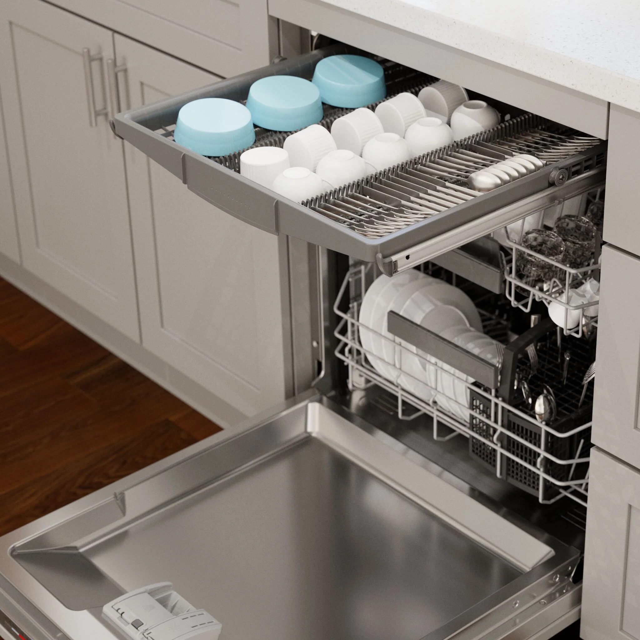 Bosch Custom Panel 800 Series Smart Dishwasher with CrystalDry - SGV78C53UC - Image 4