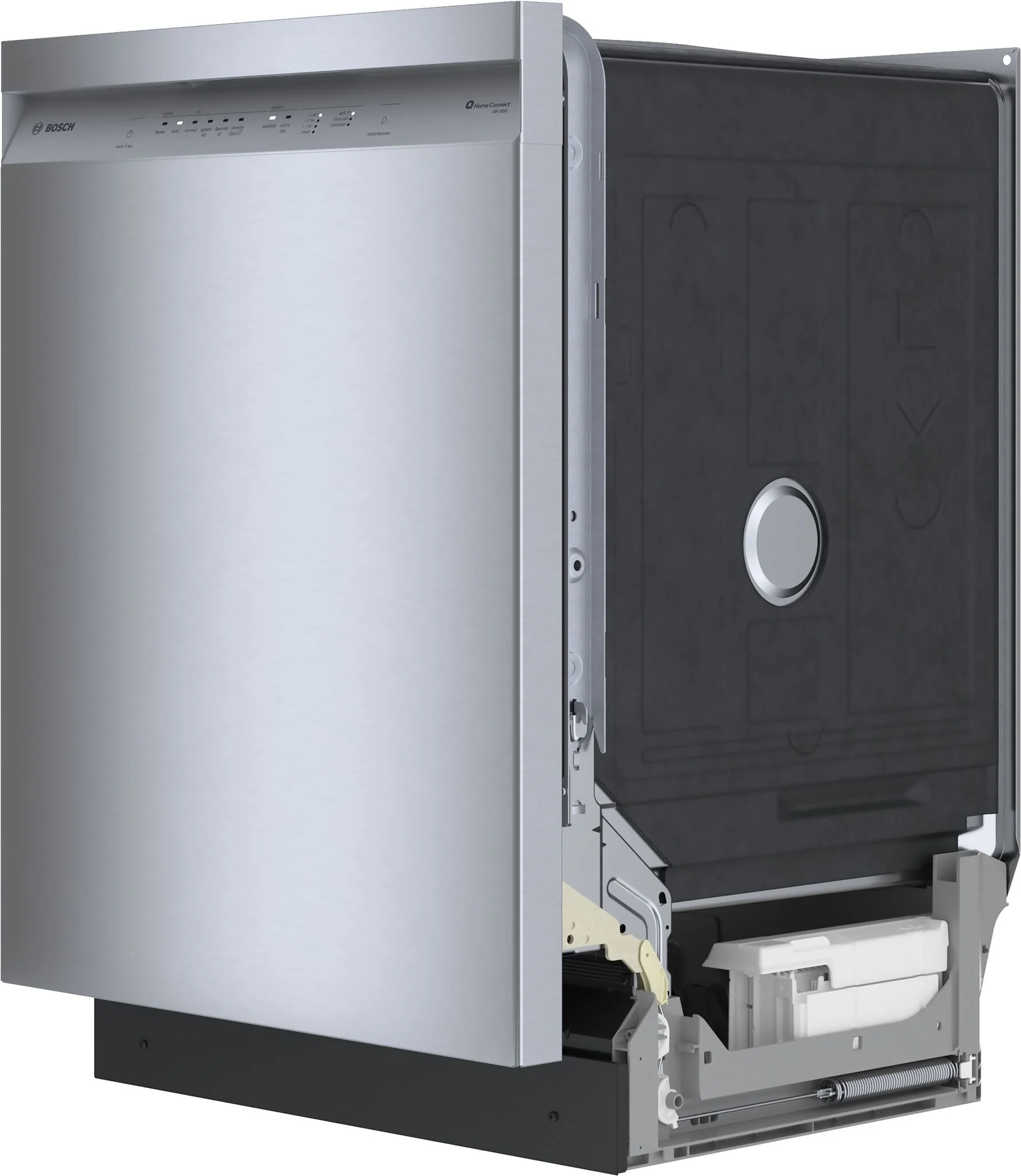 Bosch Fingerprint Resistant Brushed Steel Built-In 100 Series Dishwasher with Home Connect (48 dBA) - SHE41CM5N - Image 5