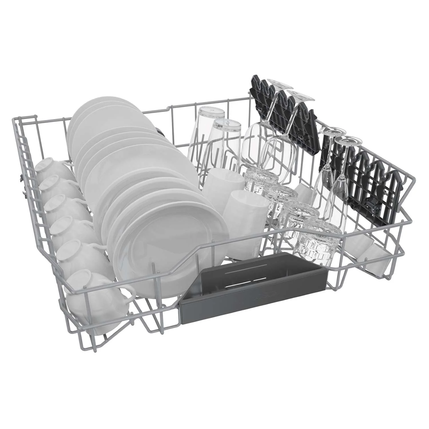 Bosch Fingerprint Resistant Stainless Steel 24-Inch Smart Built-In Dishwasher with Home Connect, Third Rack, 46 dBA - SHE53B75UC - Image 4