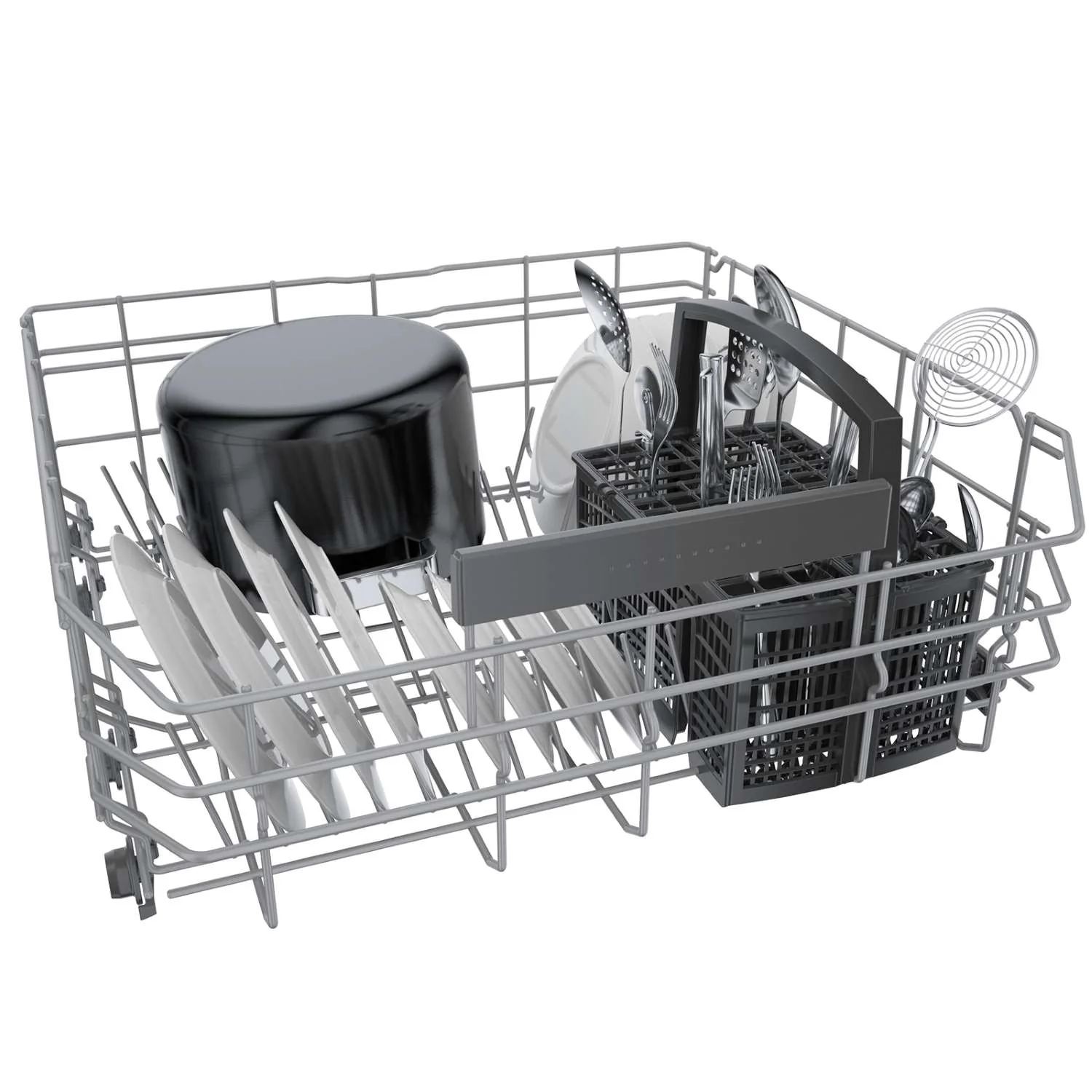 Bosch Fingerprint Resistant Stainless Steel 24-Inch Smart Built-In Dishwasher with Home Connect, Third Rack, 46 dBA - SHE53B75UC - Image 5