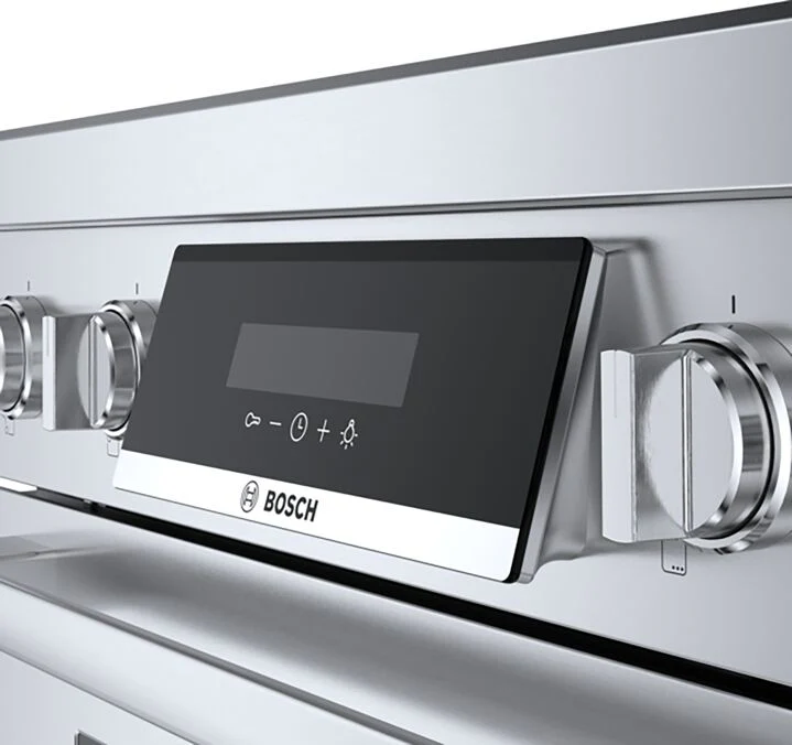 Bosch Stainless Steel 30" Industrial-Style Electric Induction Range (3.9 cu. ft.) - HIS8055C - Image 7