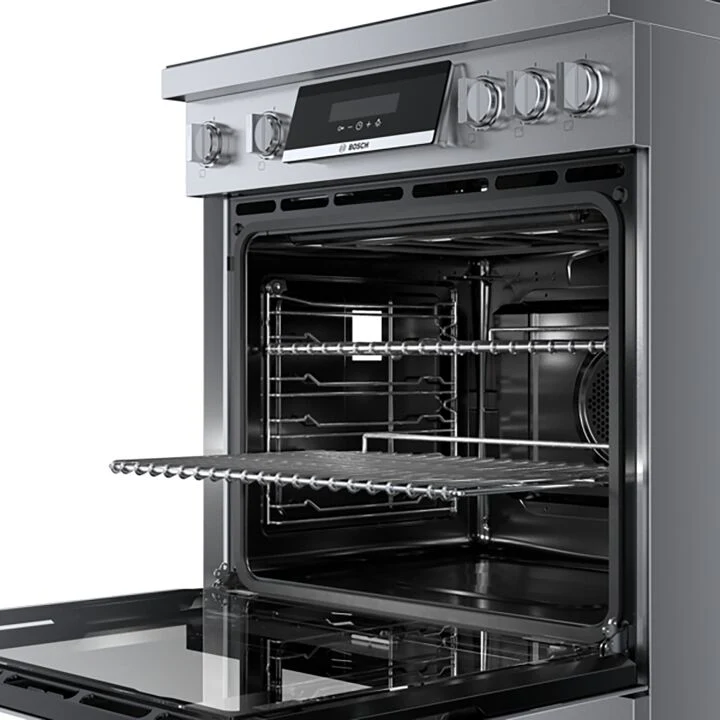 Bosch Stainless Steel 30" Industrial-Style Electric Induction Range (3.9 cu. ft.) - HIS8055C - Image 8