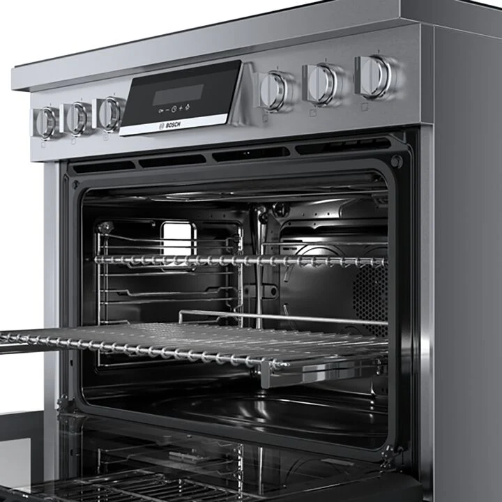 Bosch Stainless Steel 36" Industrial-Style Electric Induction Range (3.7 cu. ft.) - HIS8655C - Image 8