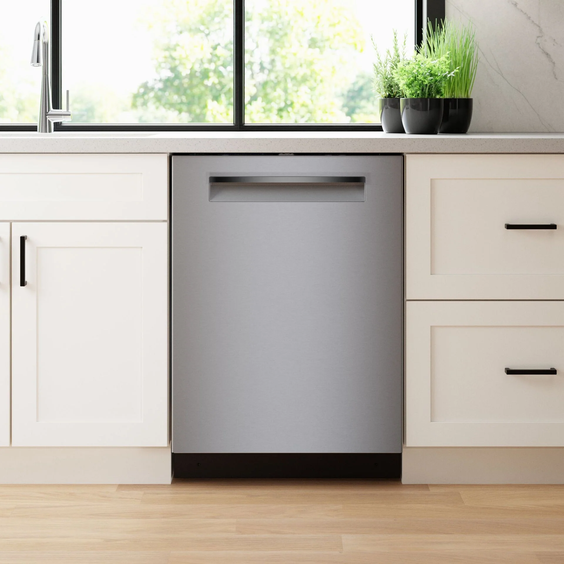 Bosch Stainless Steel 500 Series Smart Dishwasher with Third Rack - SHP95CM5N - Image 2