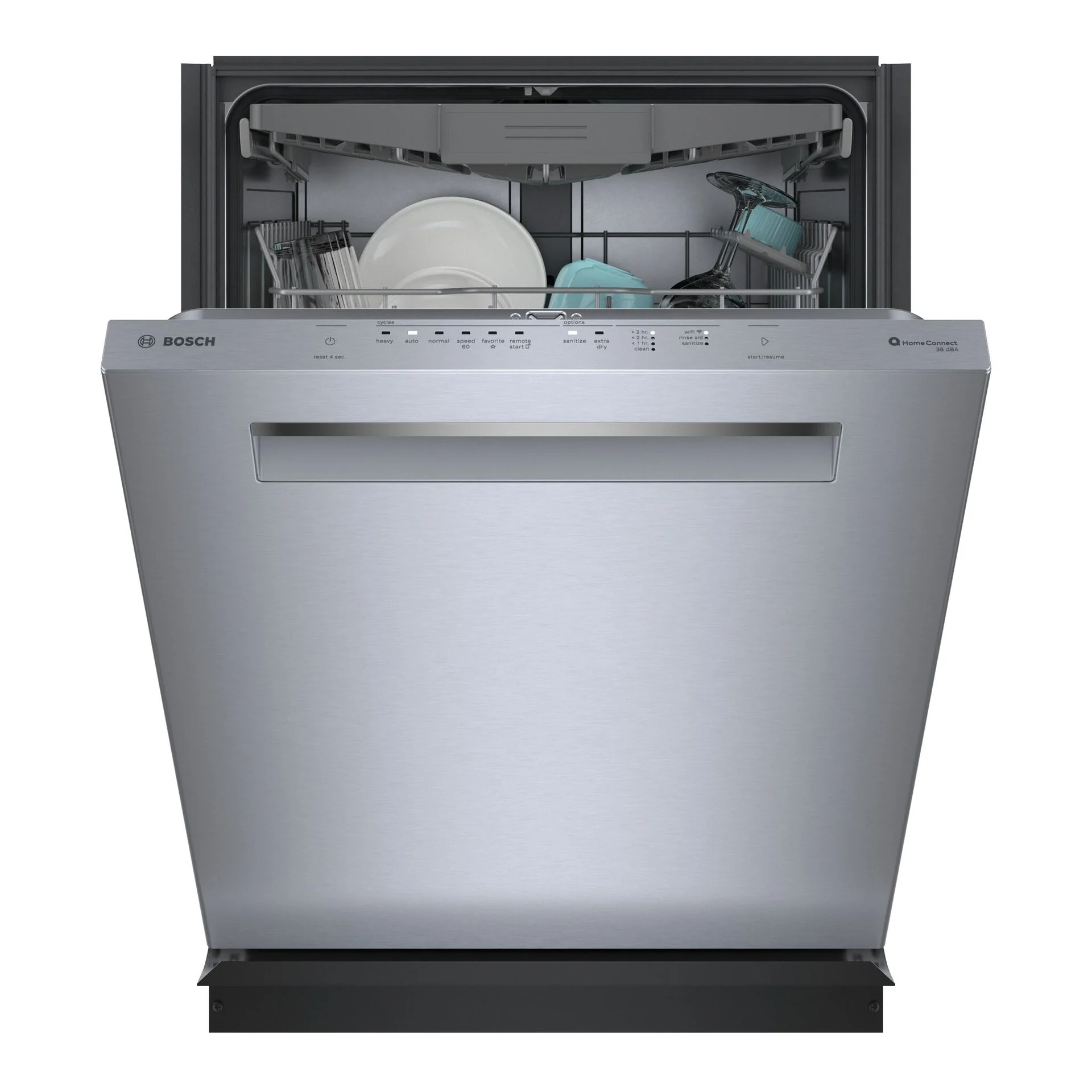 Bosch Stainless Steel 500 Series Smart Dishwasher with Third Rack - SHP95CM5N - Image 5