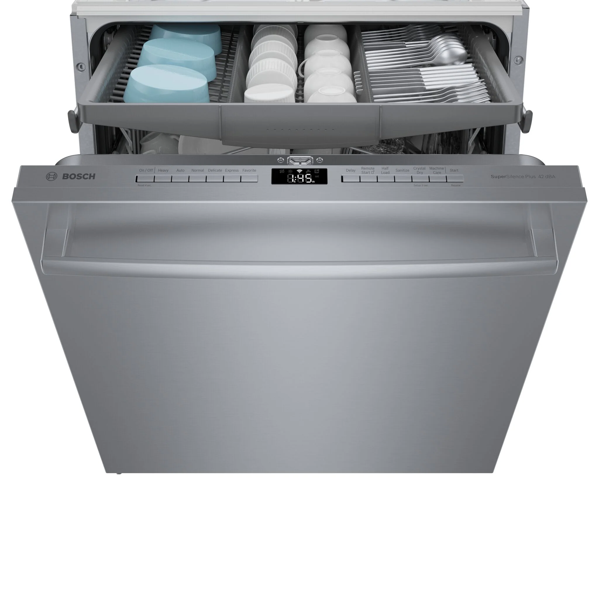 Bosch Stainless Steel 800 Series Smart Dishwasher with CrystalDry - SGX78C55UC - Image 3
