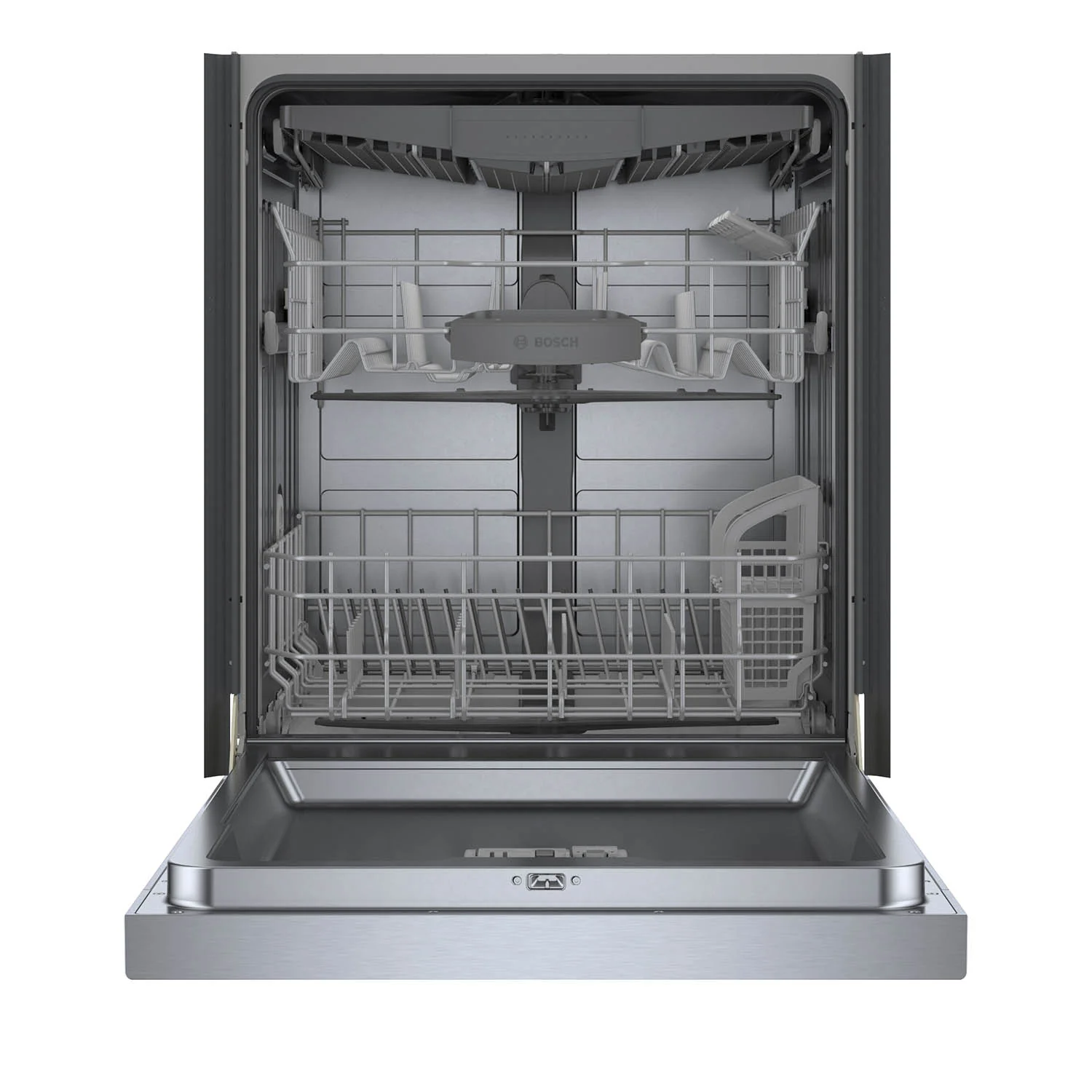 Bosch Stainless Steel Anti Fingerprint 24" Smart Dishwasher with Home Connect, Third Rack - SHE5AE75N - Image 6