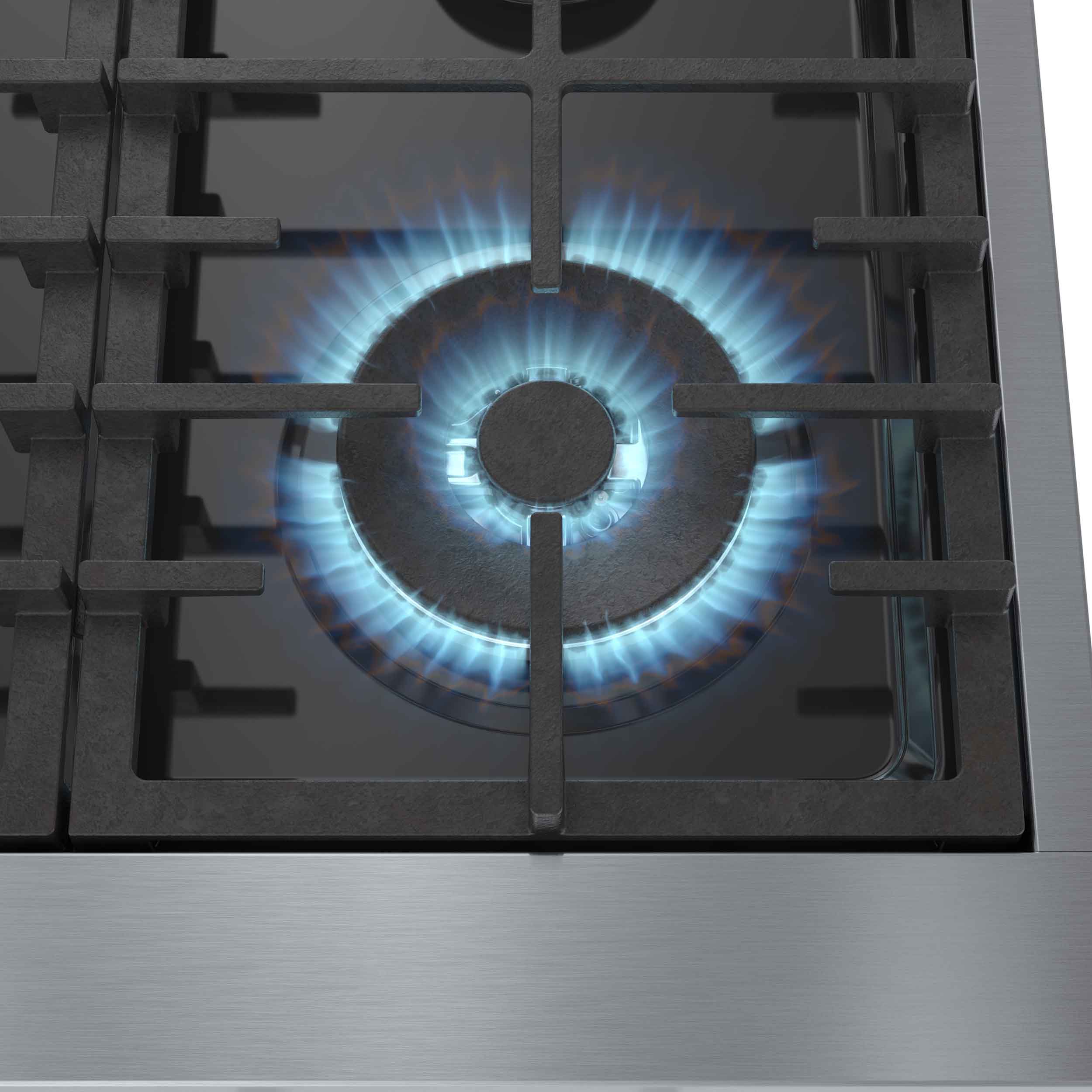 Bosch Stainless Steel Gas 800 Series Professional 36" Rangetop -RGM8658UC - Image 9