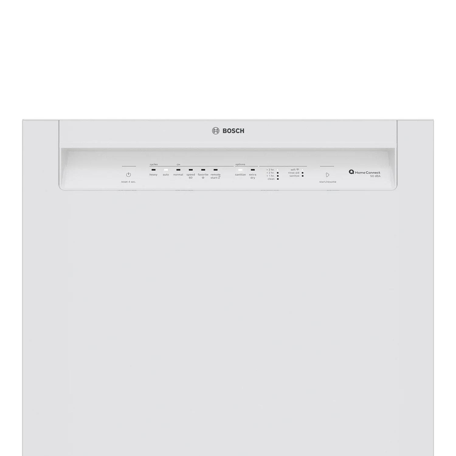 Bosch White 24" Smart Dishwasher with Home Connect - SHE3AEM2N - Image 3