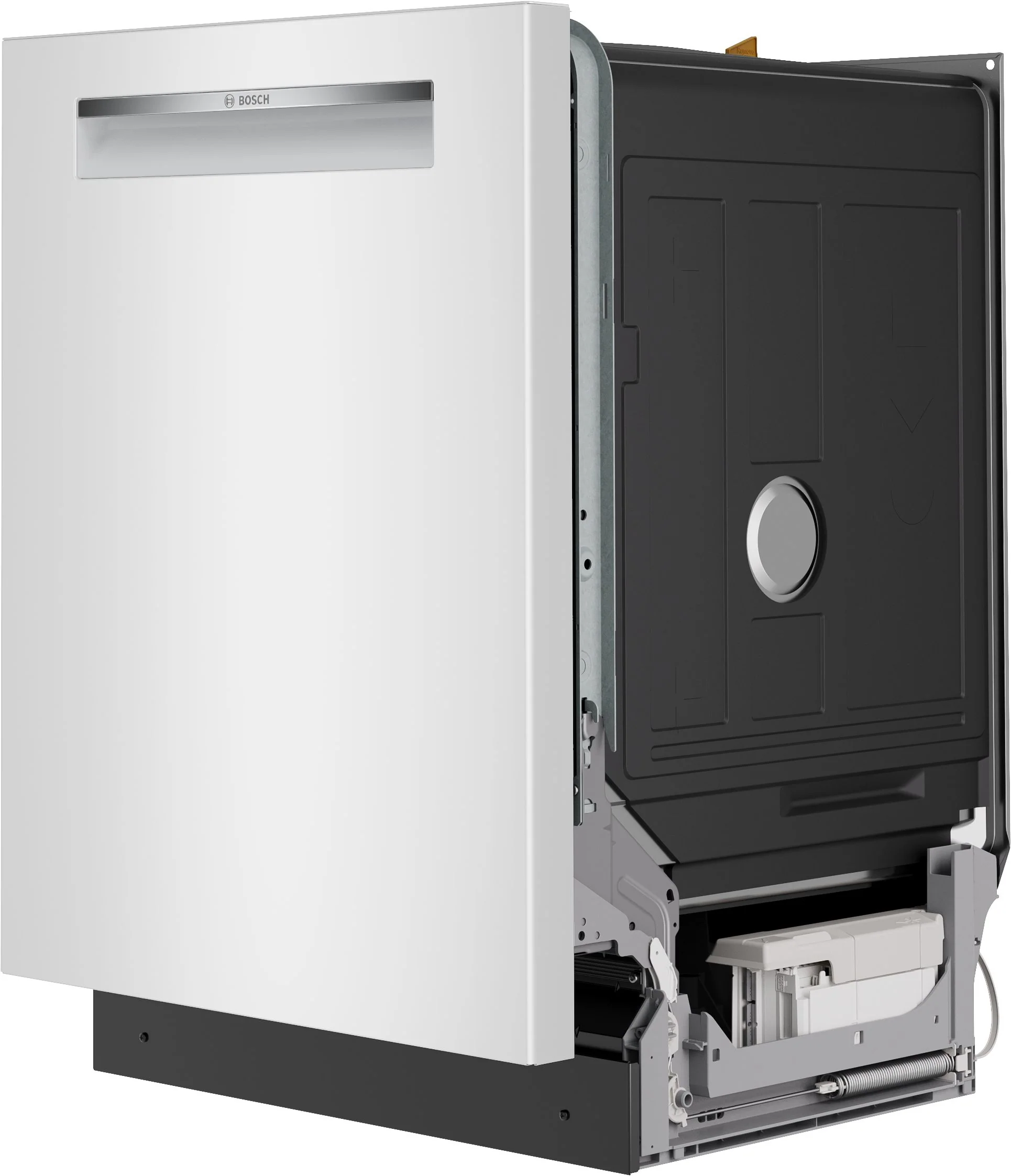 Bosch White 300 Series 24" Dishwasher with Pocket Handle - SHP53EM2N - Image 3