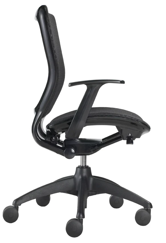 Boston Office Chair - Black - Image 3