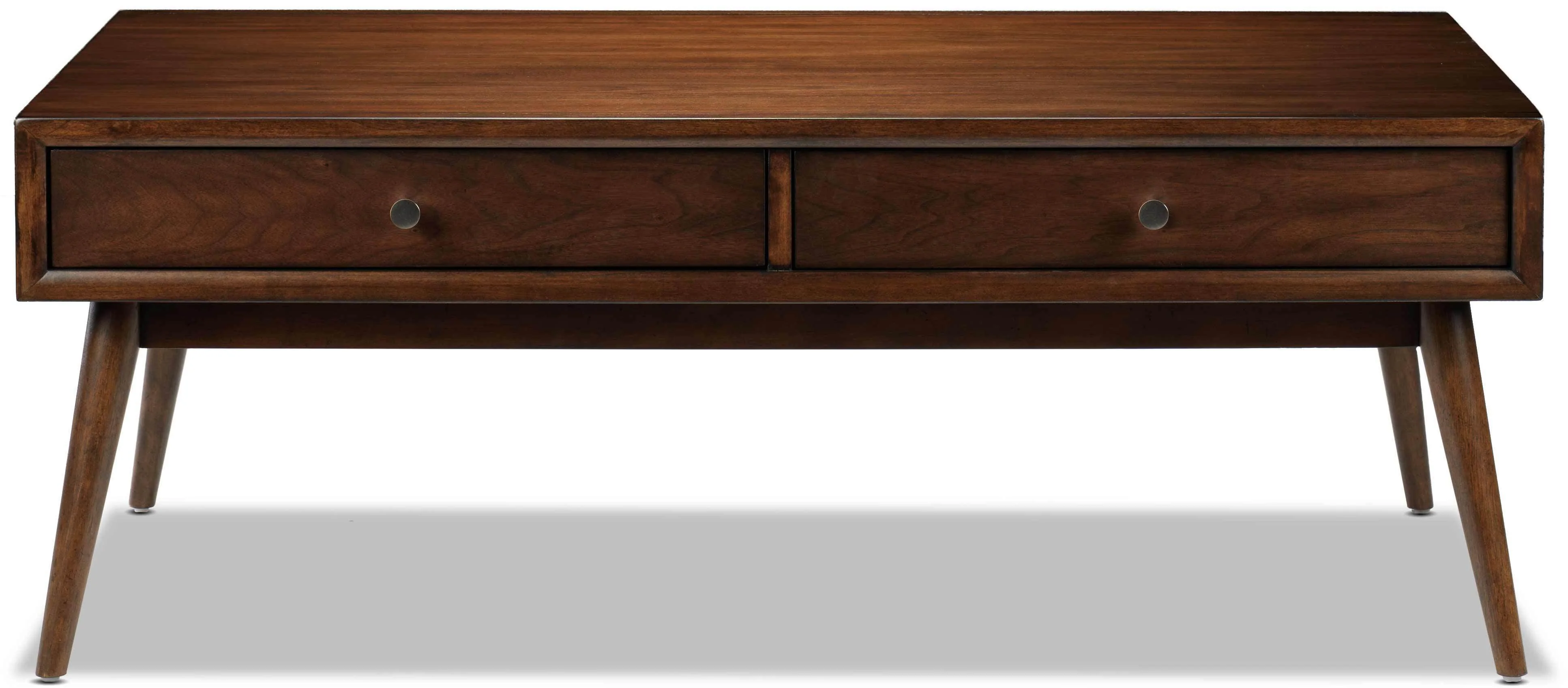 Boyton 48" Coffee Table - Walnut - Image 4