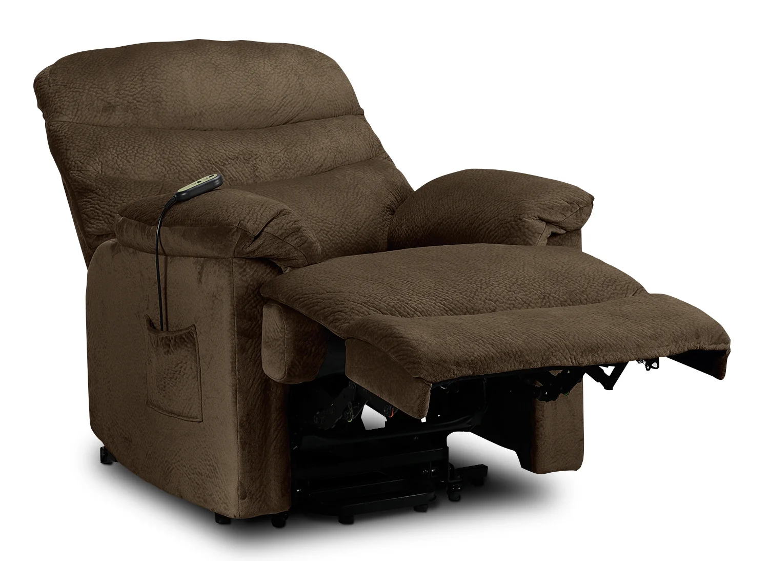 Bradey Power Lift Recliner - Mocha - Image 2