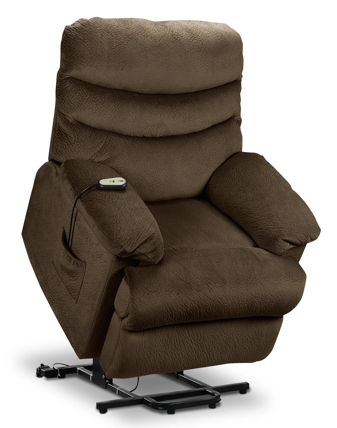 Bradey Power Lift Recliner - Mocha - Image 3