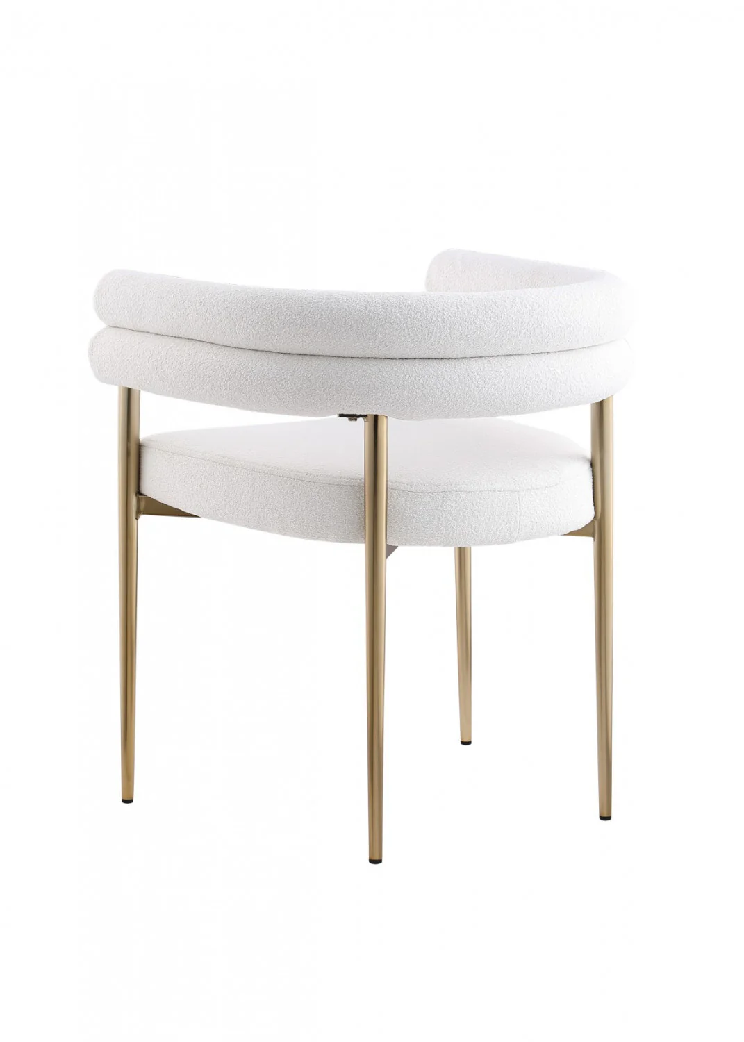 Brantley Dining Chair - Cream/Gold - Set of Two - Image 2