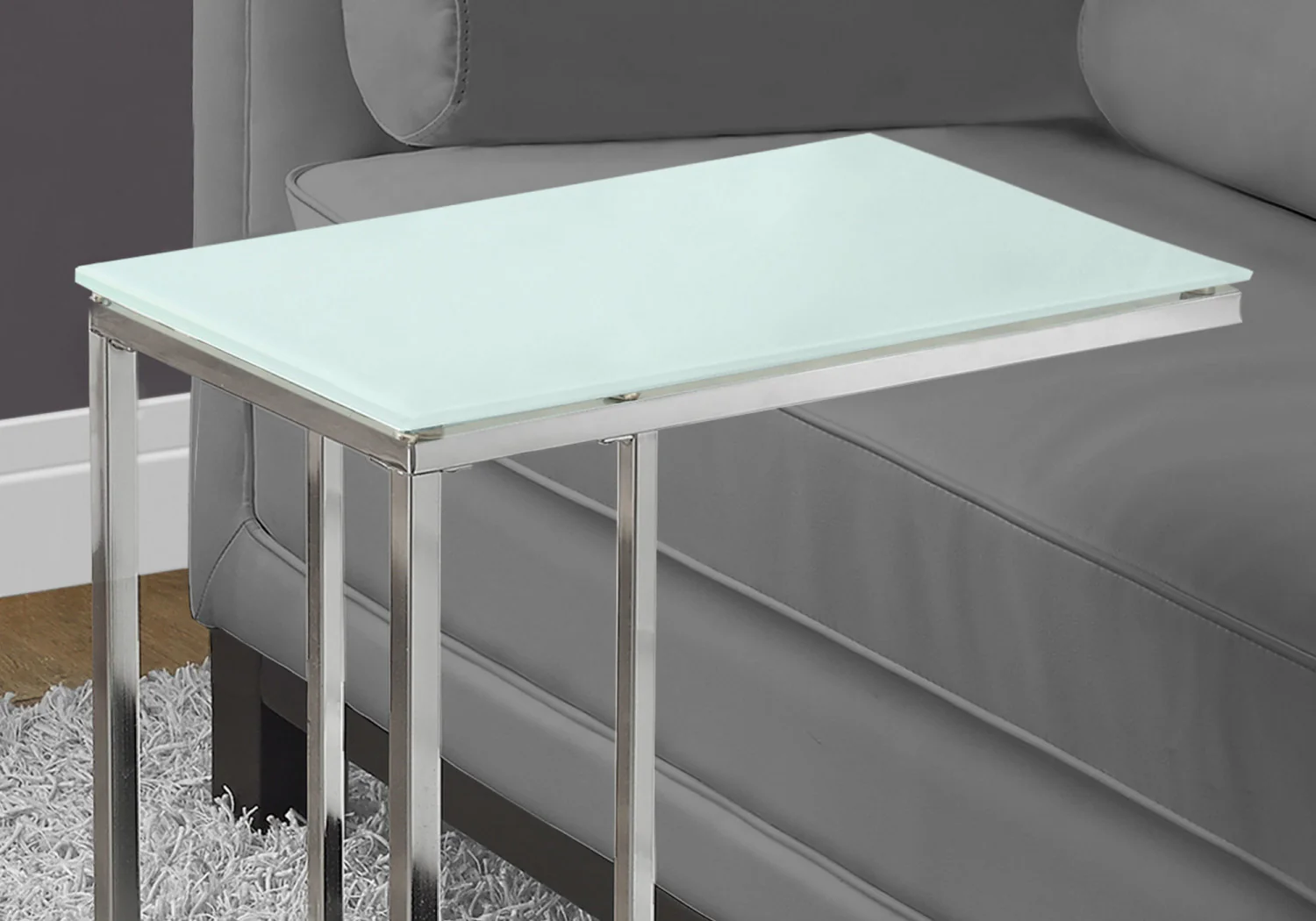 Breck Side Table - Chrome - Image 5