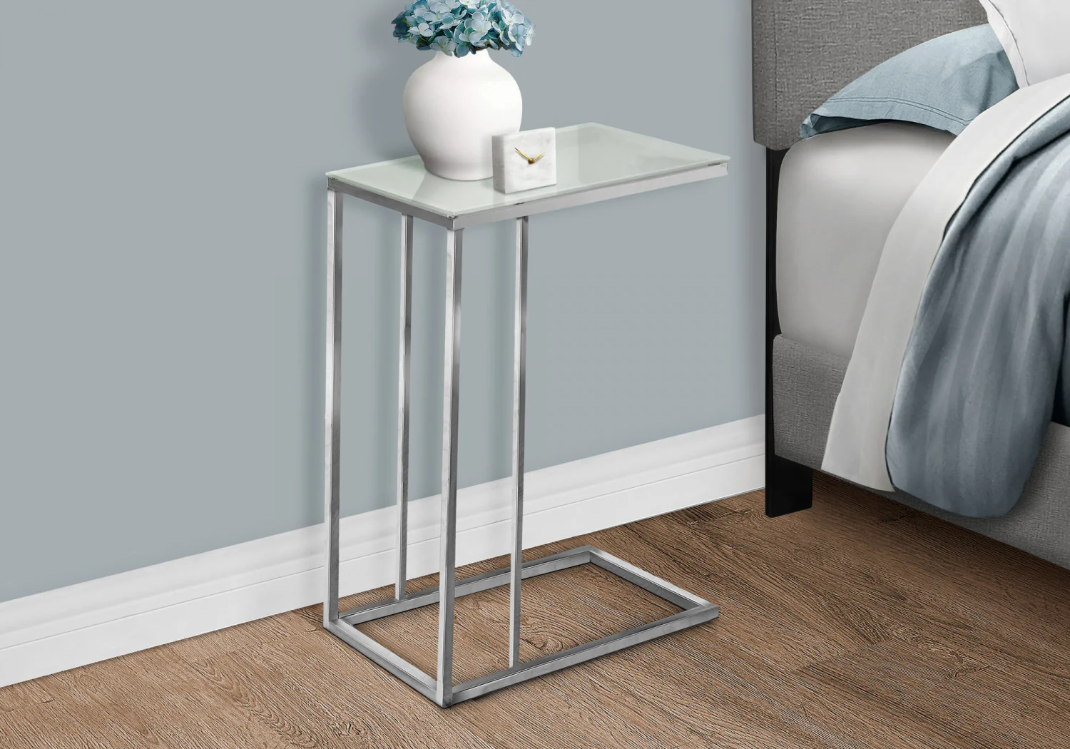 Breck Side Table - Chrome - Image 6