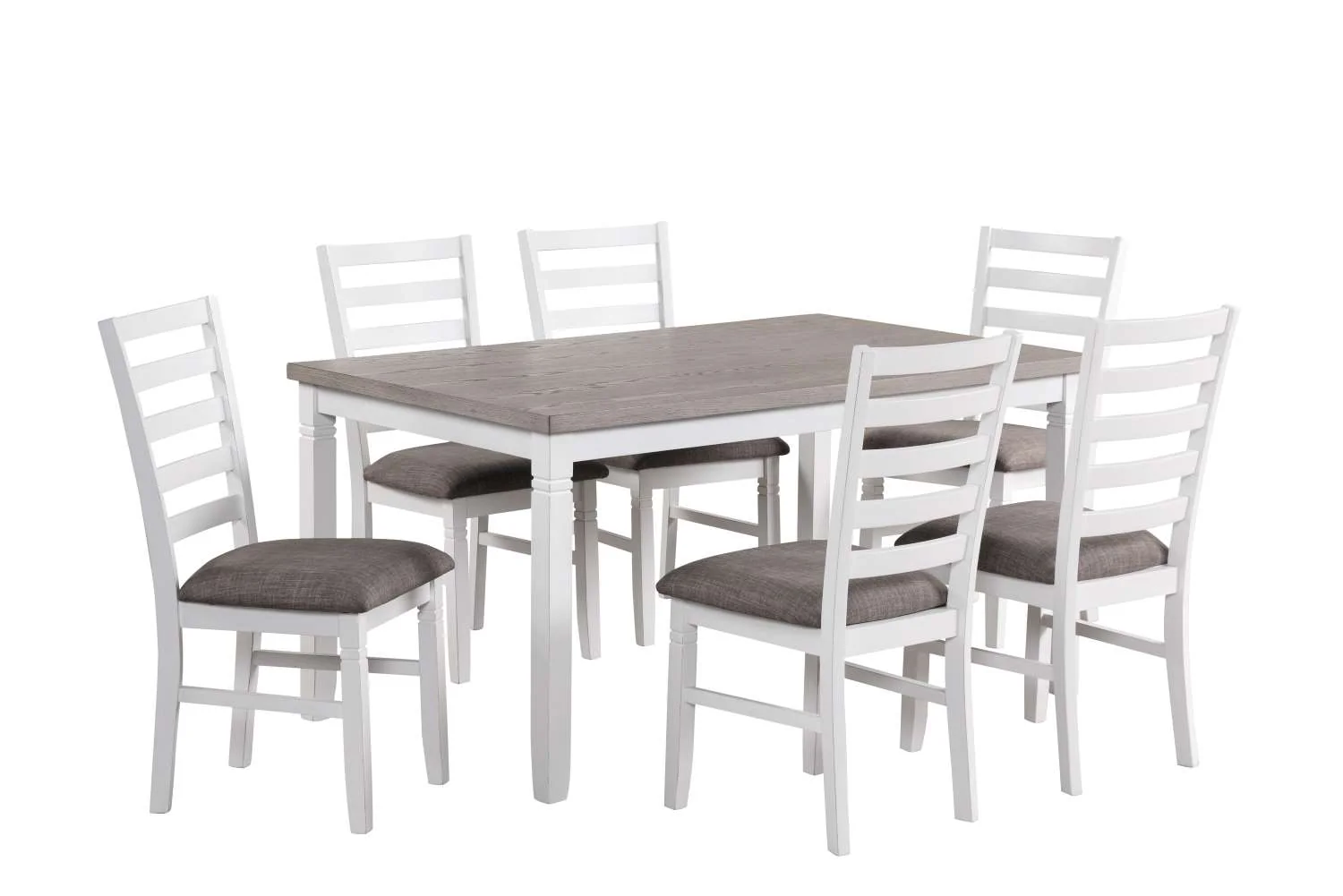 Breeze Side Chair - White, Grey - Image 2