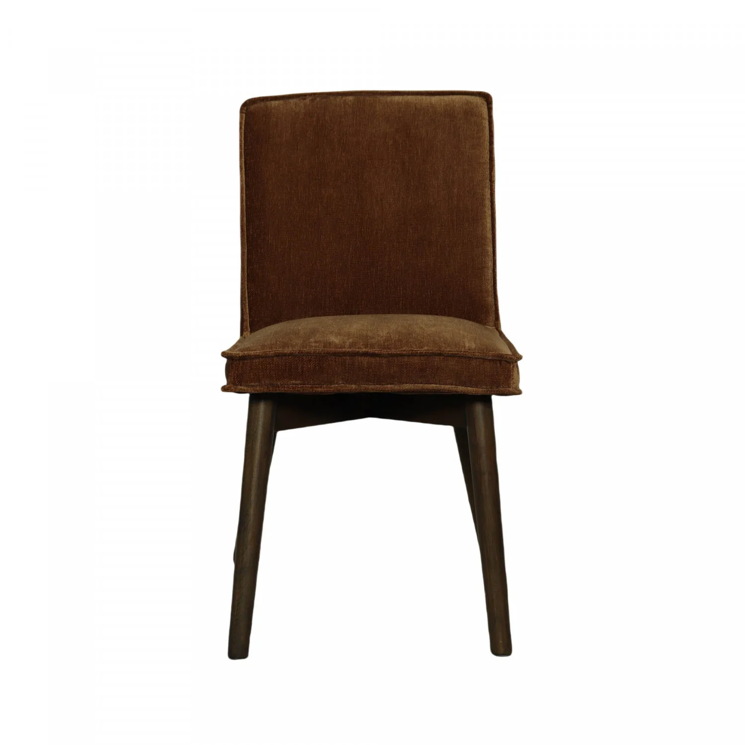 Brindel Dining Chair - Distressed Velvet Bronze - Set Of Two - Image 3