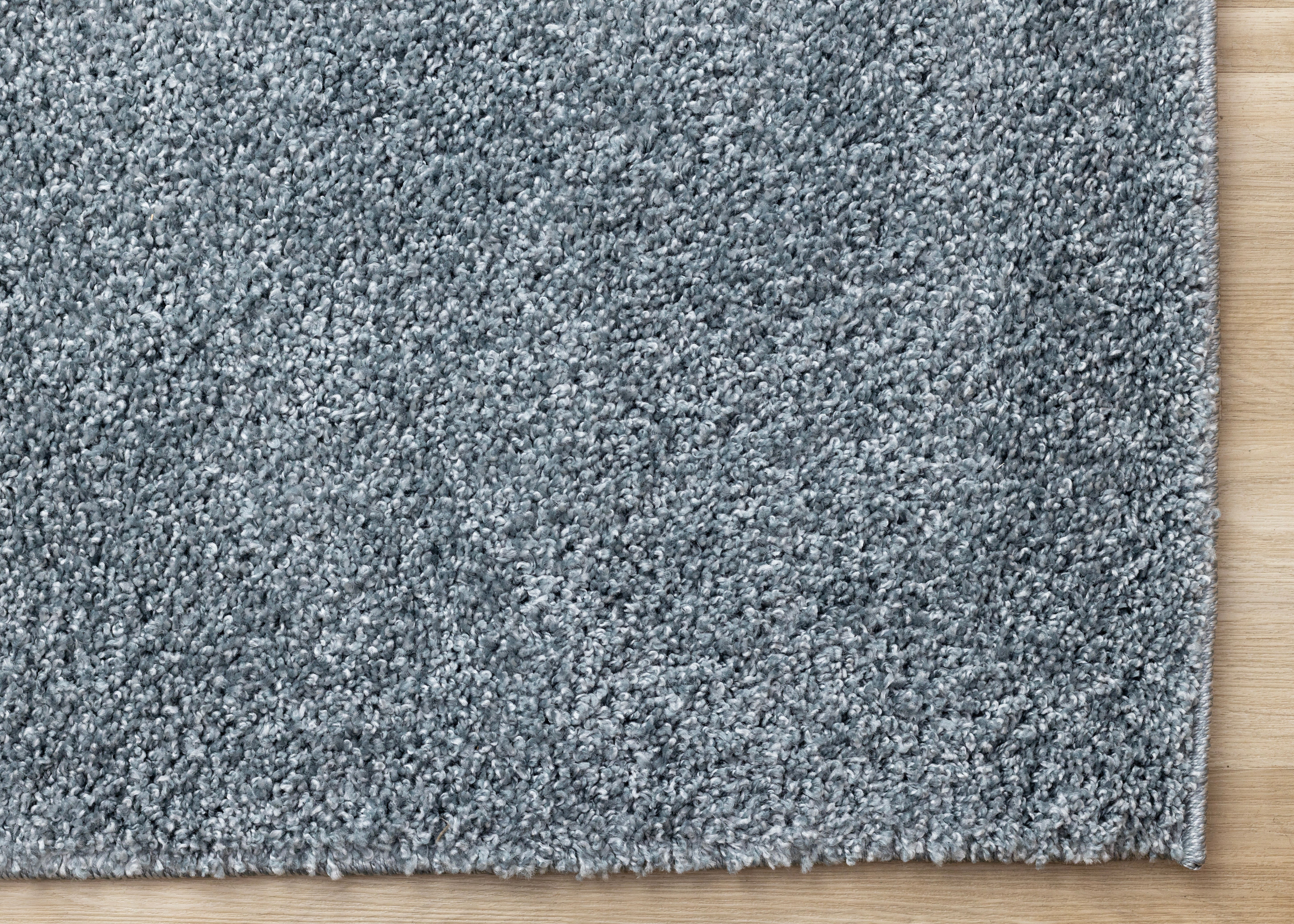 Brio 5'3" x 7'7" Shag Area Rug - Blue - Image 4