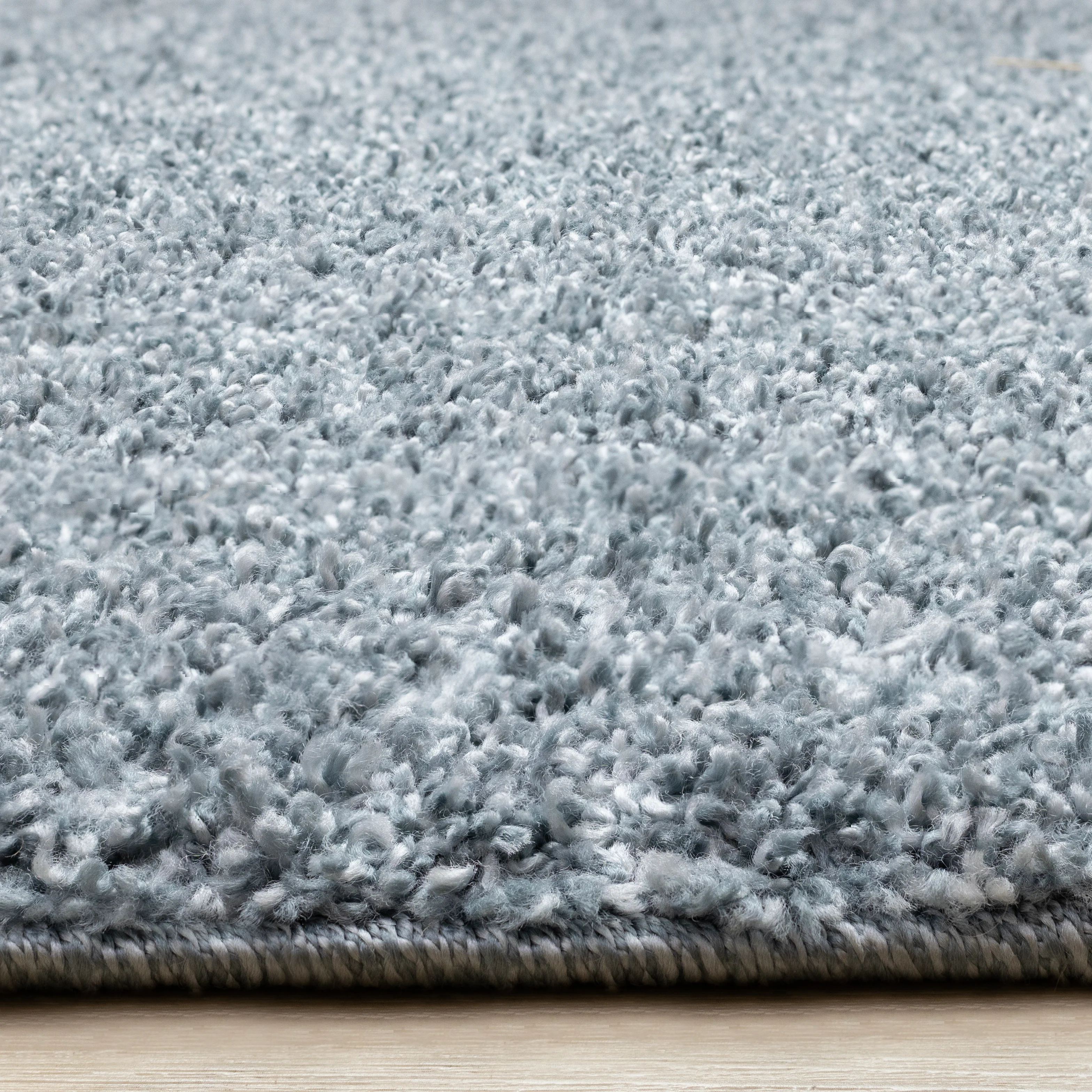 Brio 6'7" x 9'10" Shag Area Rug - Blue - Image 7