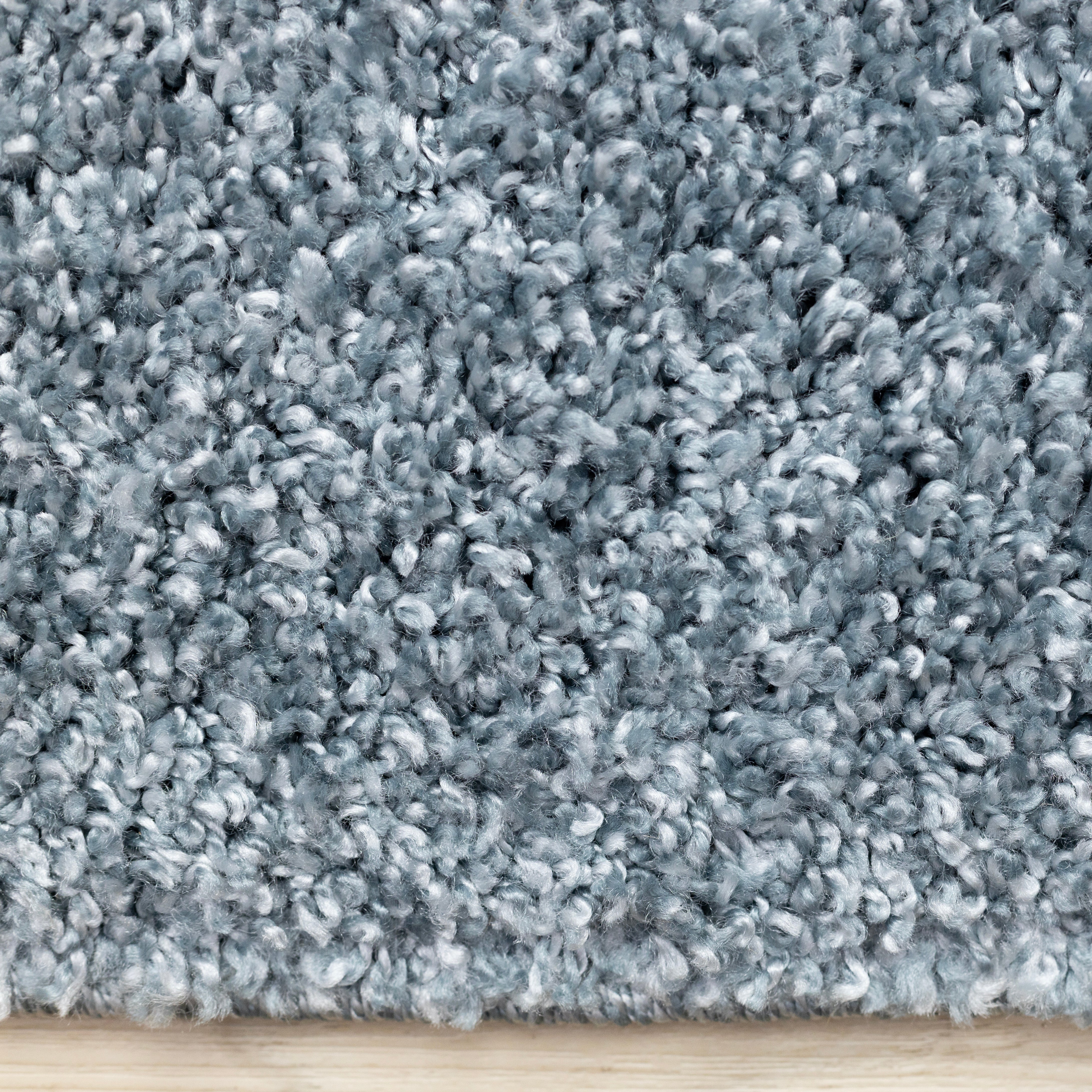 Brio 6'7" x 9'10" Shag Area Rug - Blue - Image 8