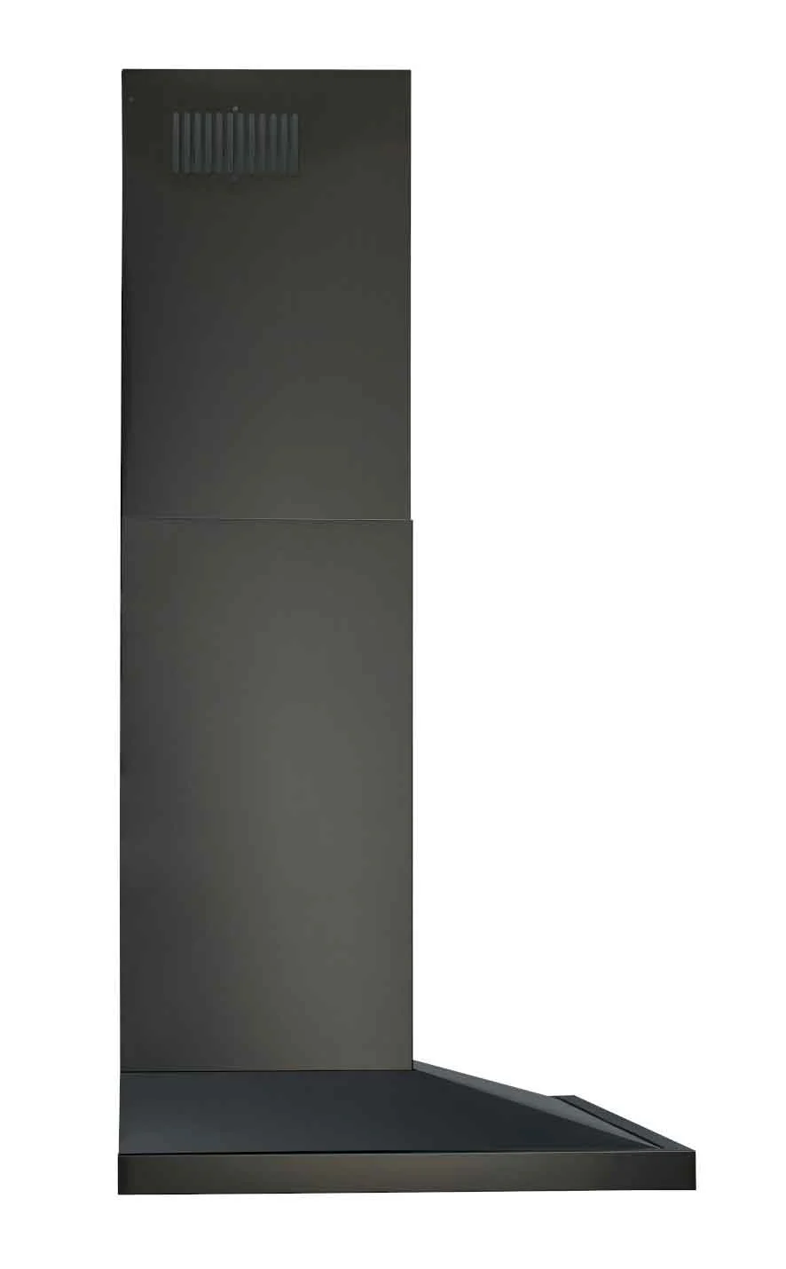 Broan Black Stainless Steel 30" 450 CFM Designer Chimney Range Hood - BWS1304BLS - Image 3
