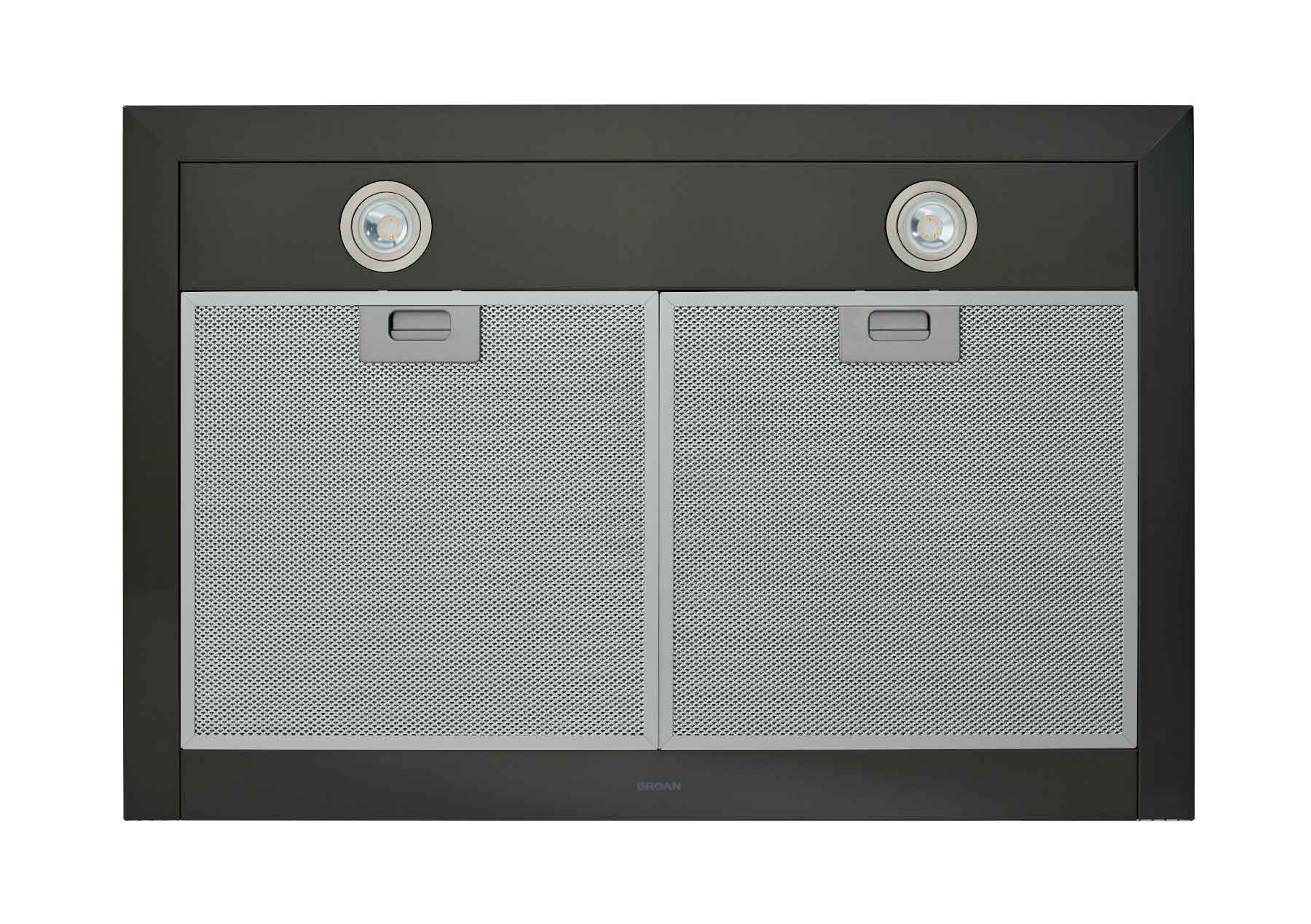 Broan Black Stainless Steel 30" 450 CFM Designer Chimney Range Hood - BWS1304BLS - Image 6
