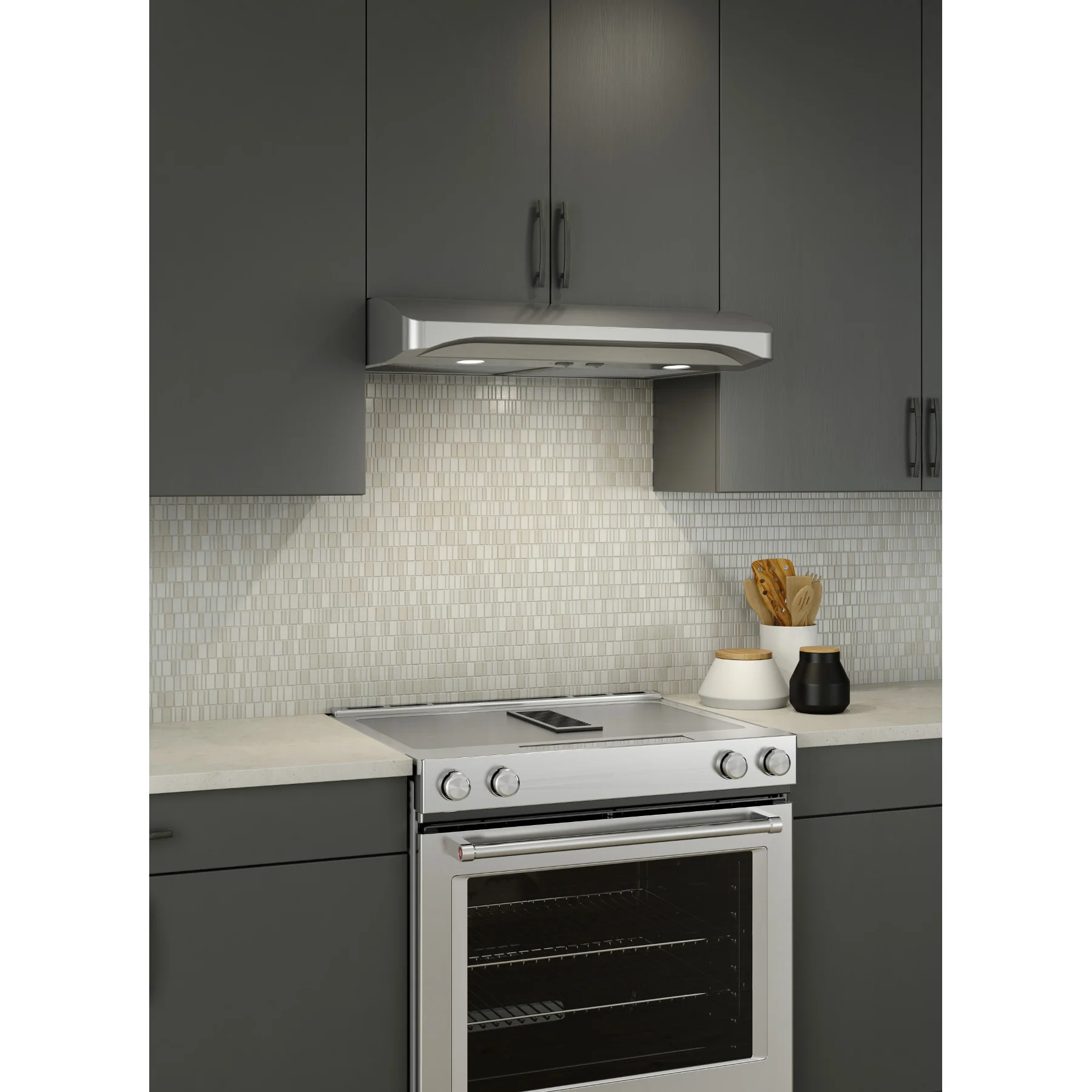 Broan Elite Alta 1 Series 30" Convertible Under-Cabinet Range Hood, Stainless Steel - Image 2