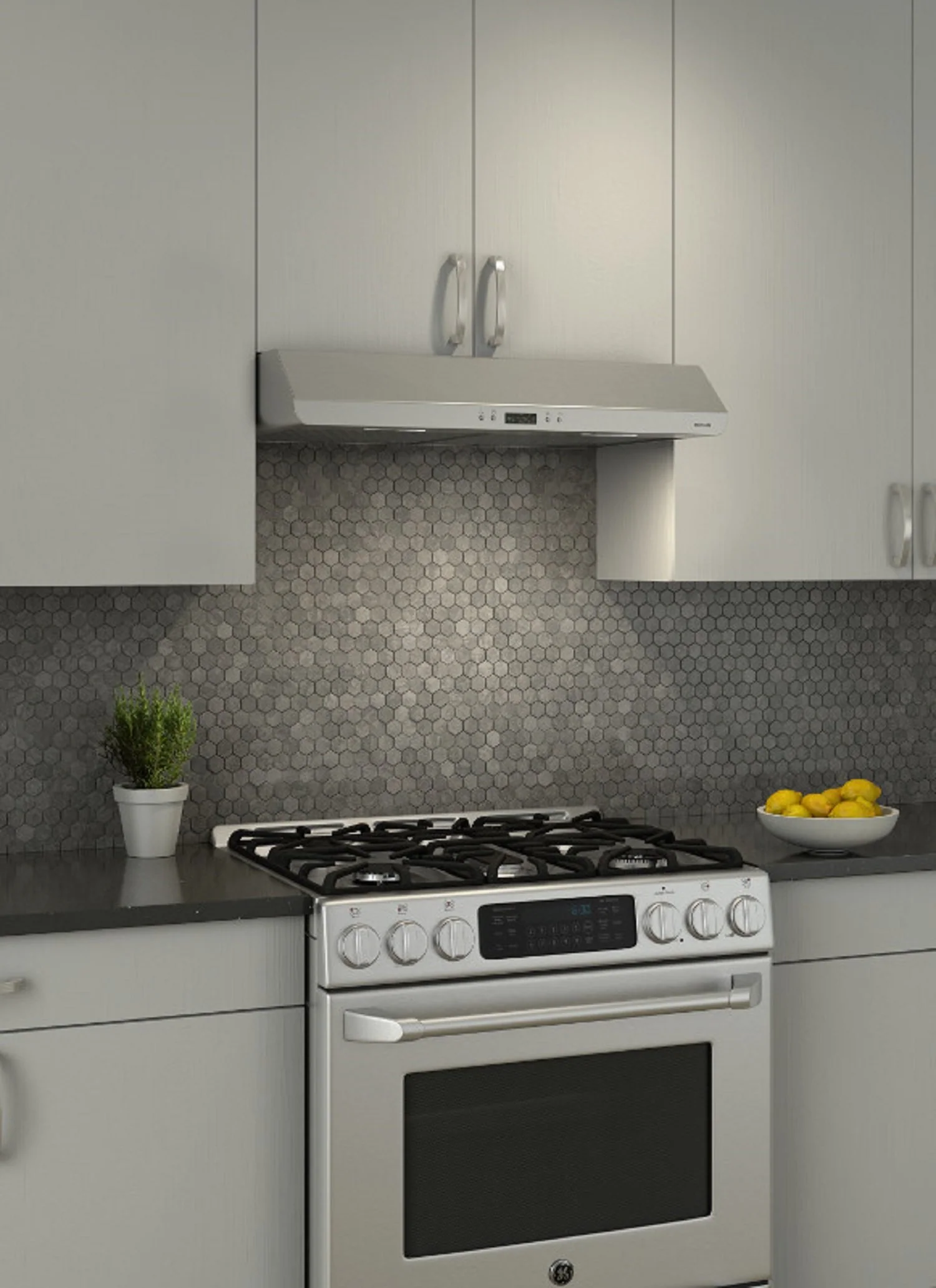 Broan Stainless Steel 30" 450 Max CFM Under-the-Cabinet Range Hood - BKDJ130SS - Image 5
