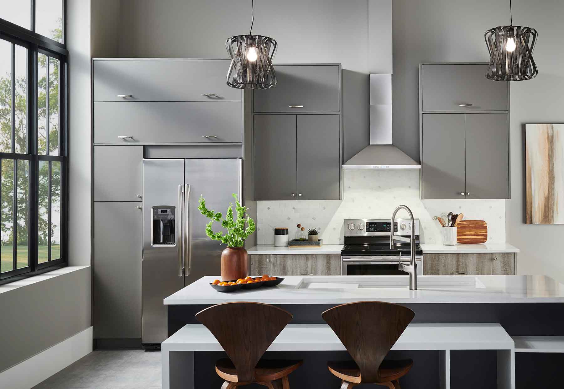 Broan Stainless Steel 30" 450 CFM Designer Pyramidal Chimney Hood - BWP1304SS - Image 7