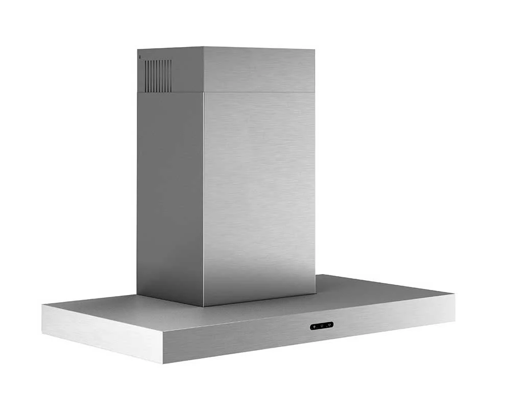 Broan Stainless Steel 36" 460 Max CFM T-Style Chimney Range Hood - EW4336SS - Image 2