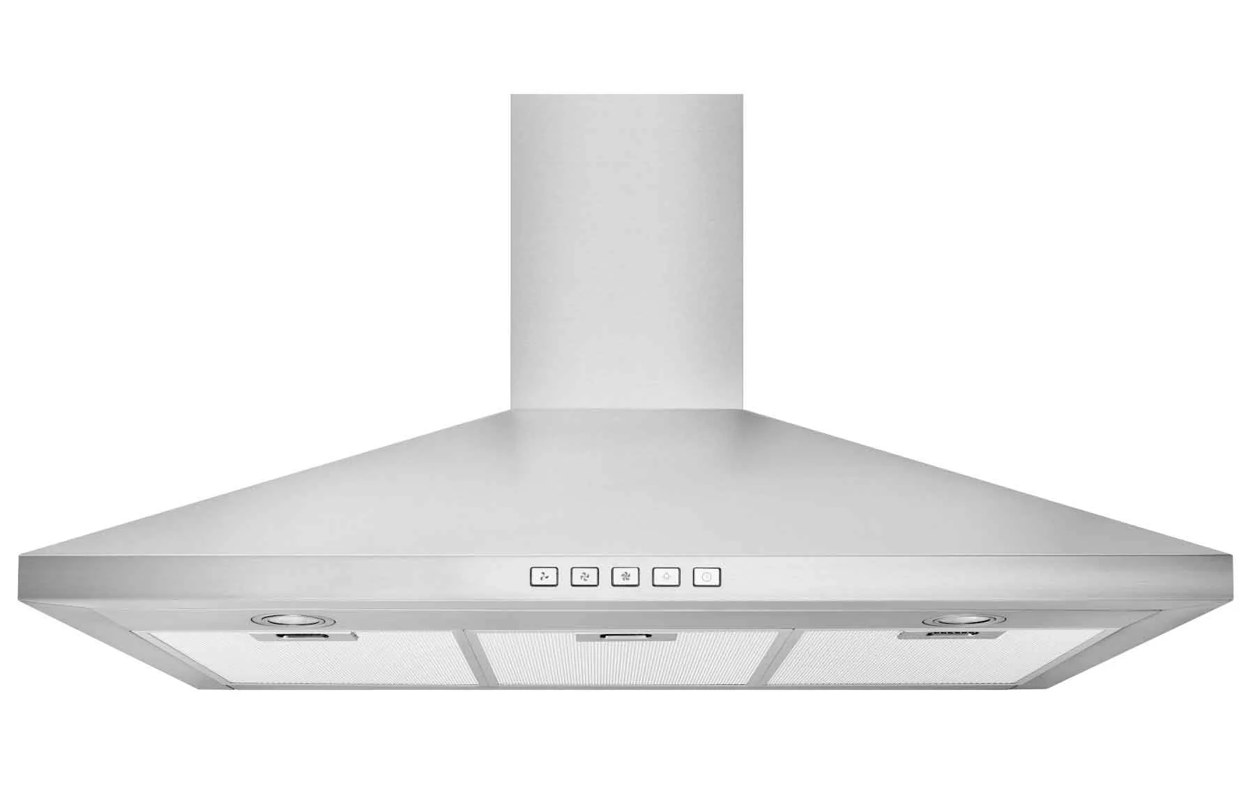 Broan Stainless Steel 36" 450 CFM Designer Pyramidal Chimney Hood - BWP1364SS - Image 4