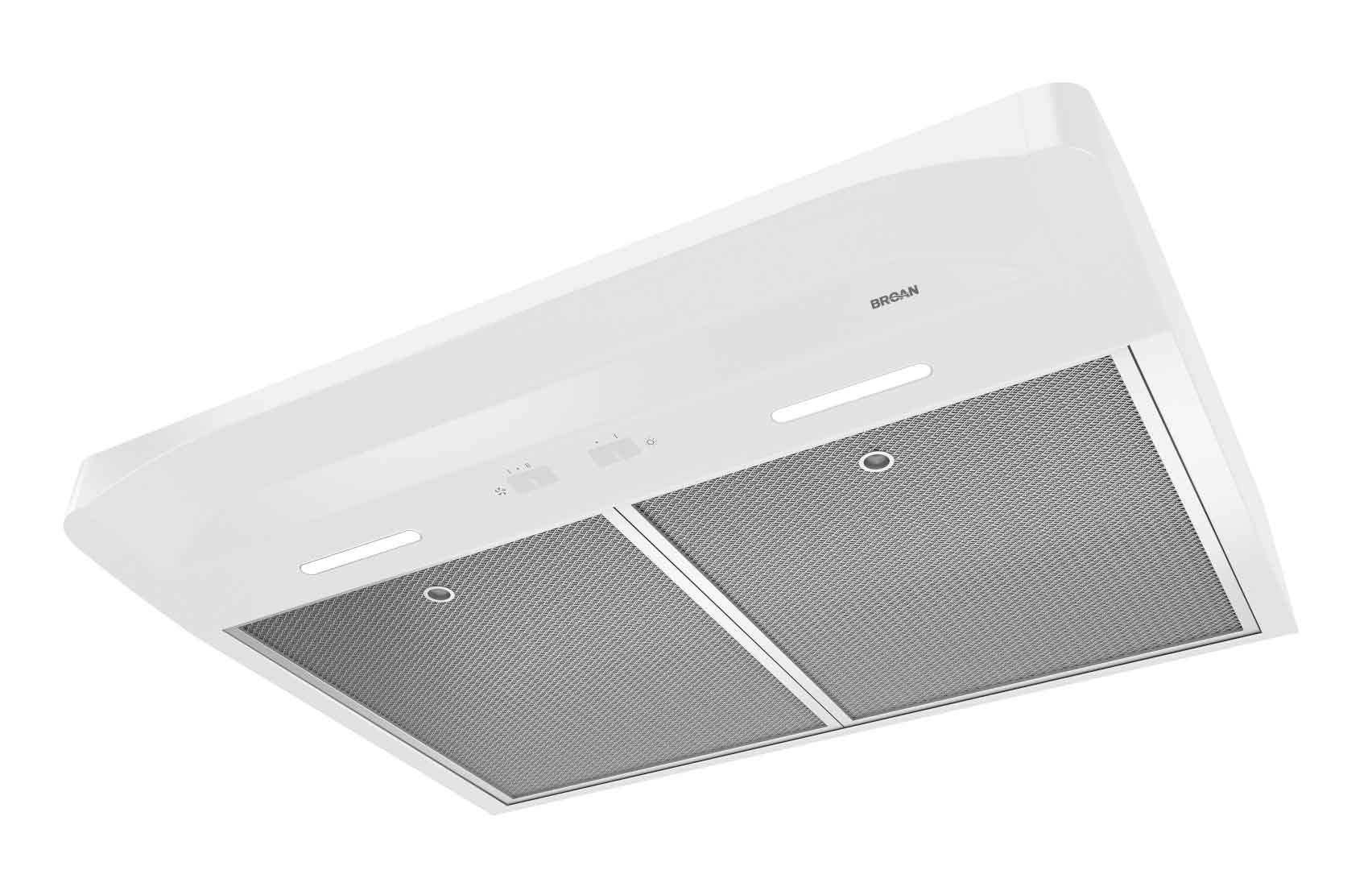 Broan White 30" 250 CFM Under-the-Cabinet Range Hood - BQSEN130WW - Image 4