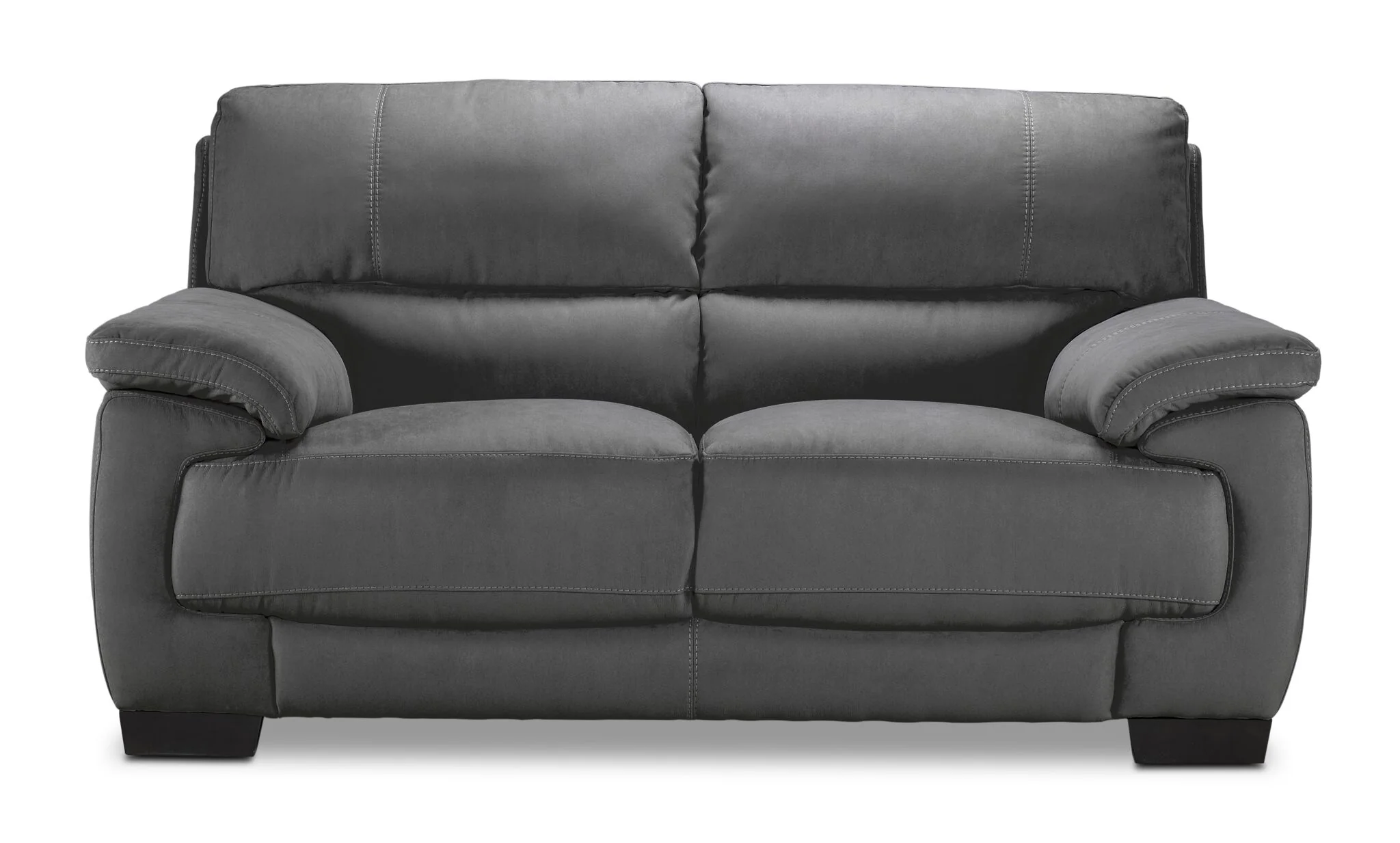 Brody Loveseat - Dark Grey - Image 2