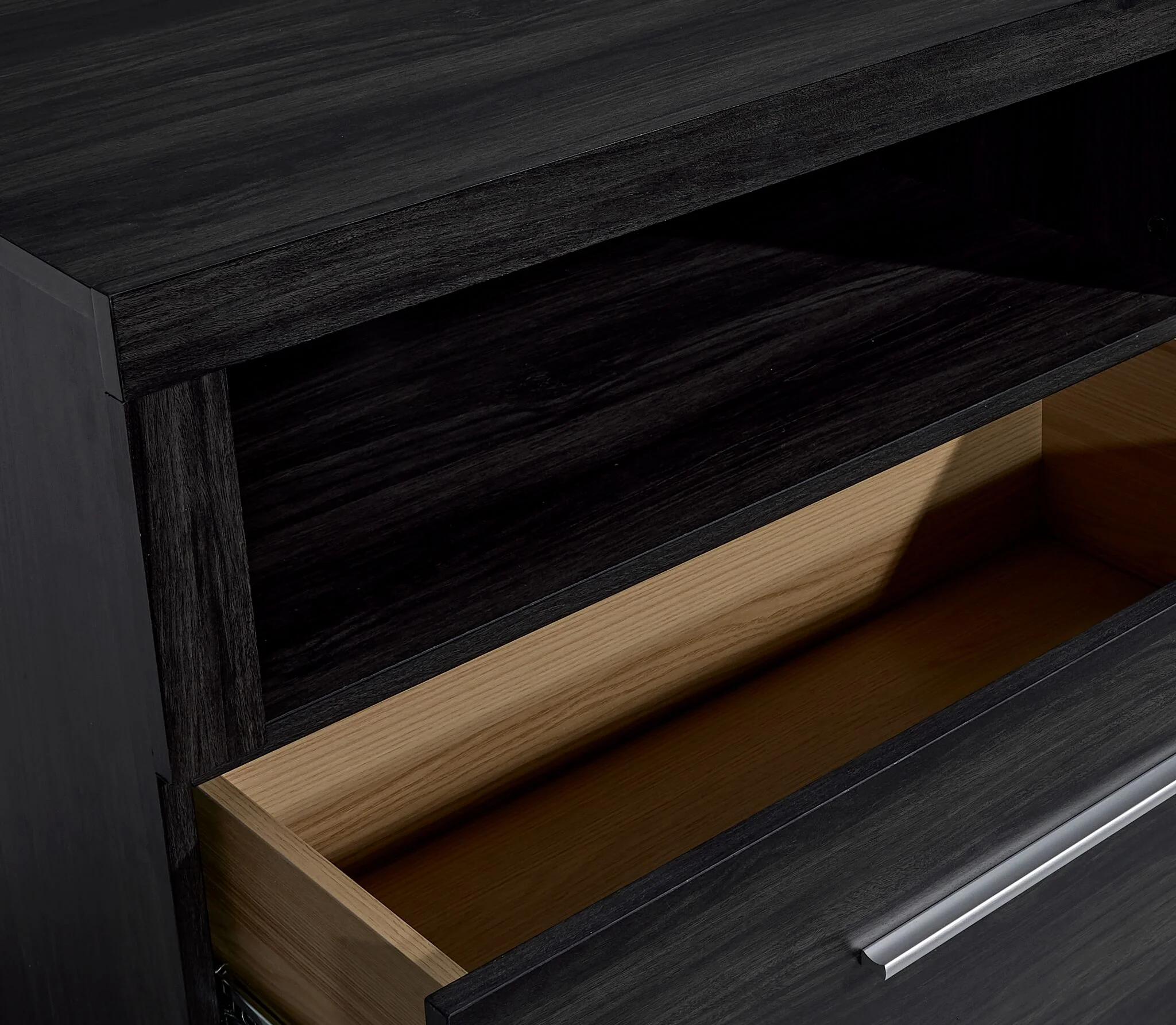 Bronte 58" TV Stand - Charcoal Grey - Image 3